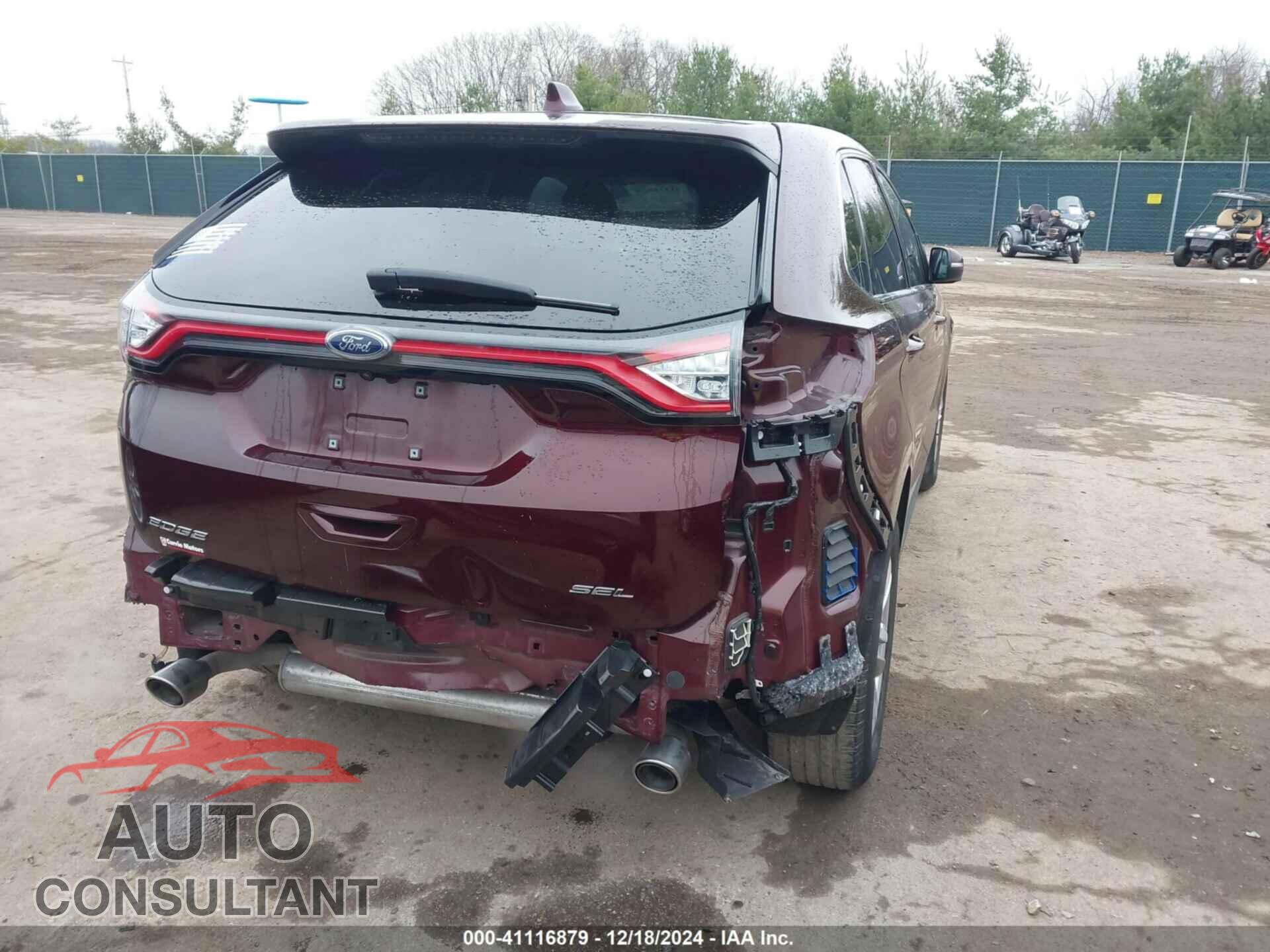 FORD EDGE 2018 - 2FMPK3J8XJBC46385