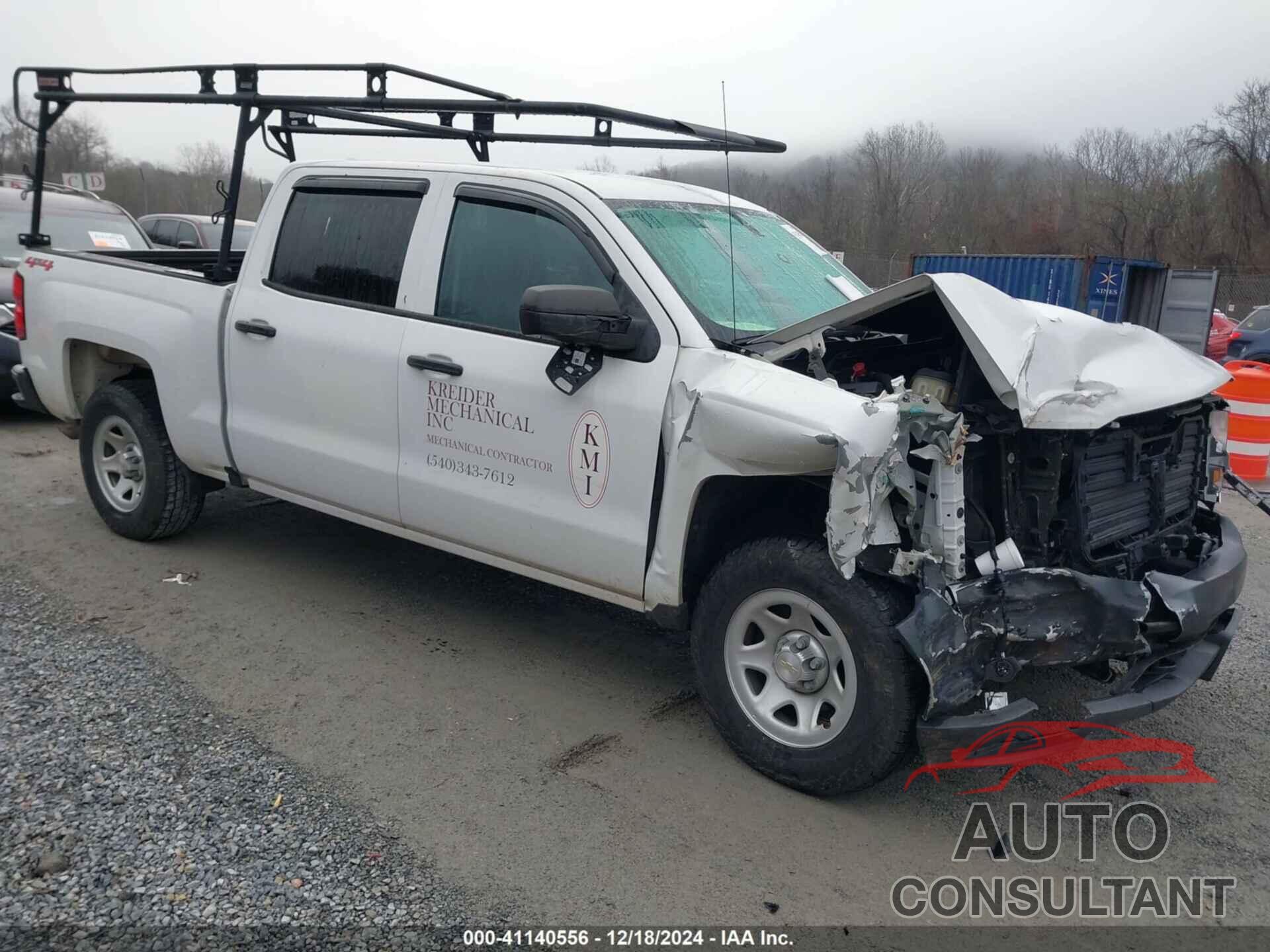 CHEVROLET SILVERADO 1500 2018 - 3GCUKNEC2JG639635