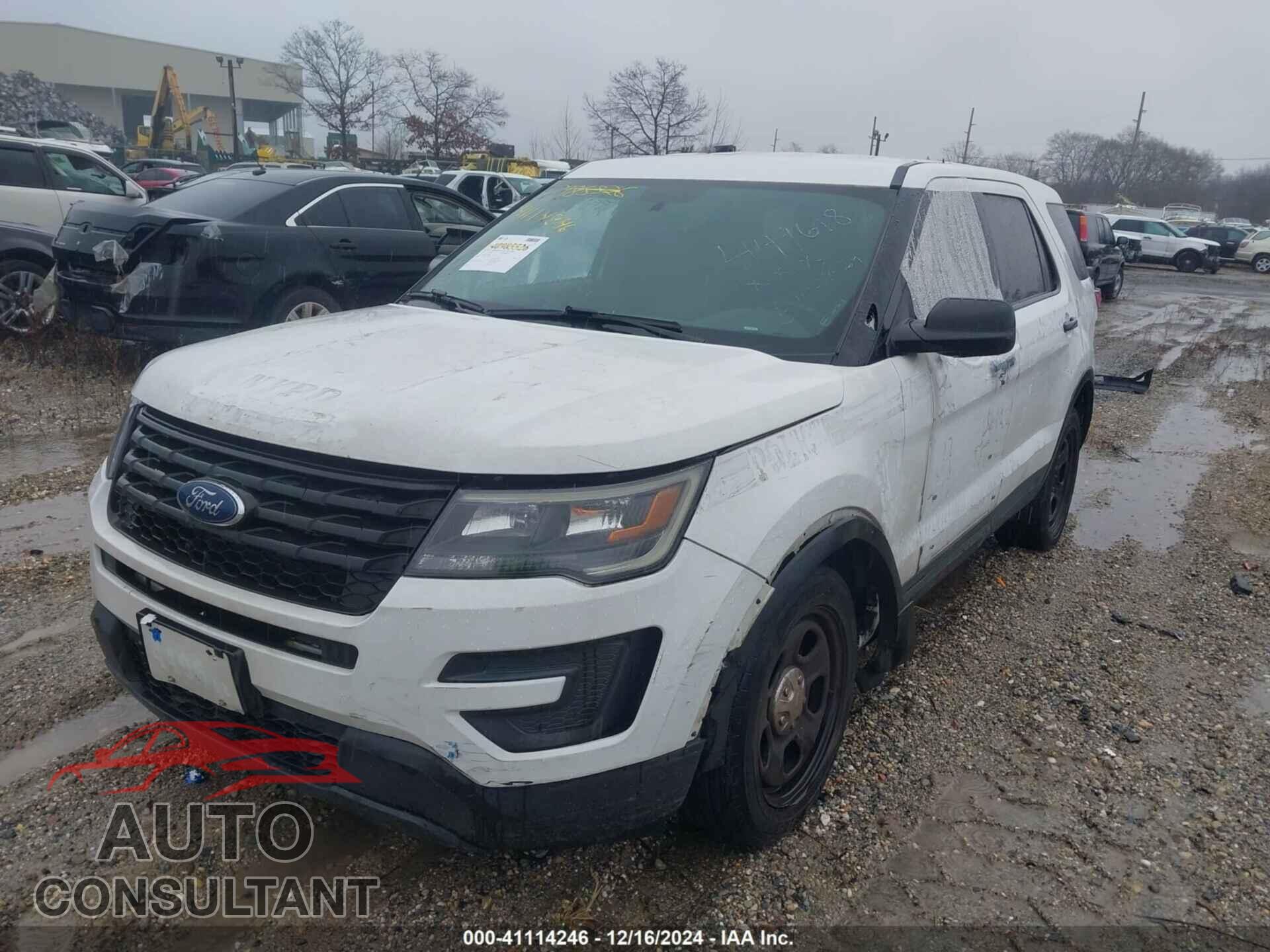 FORD POLICE INTERCEPTOR UTILITY 2018 - 1FM5K8AR3JGB19225