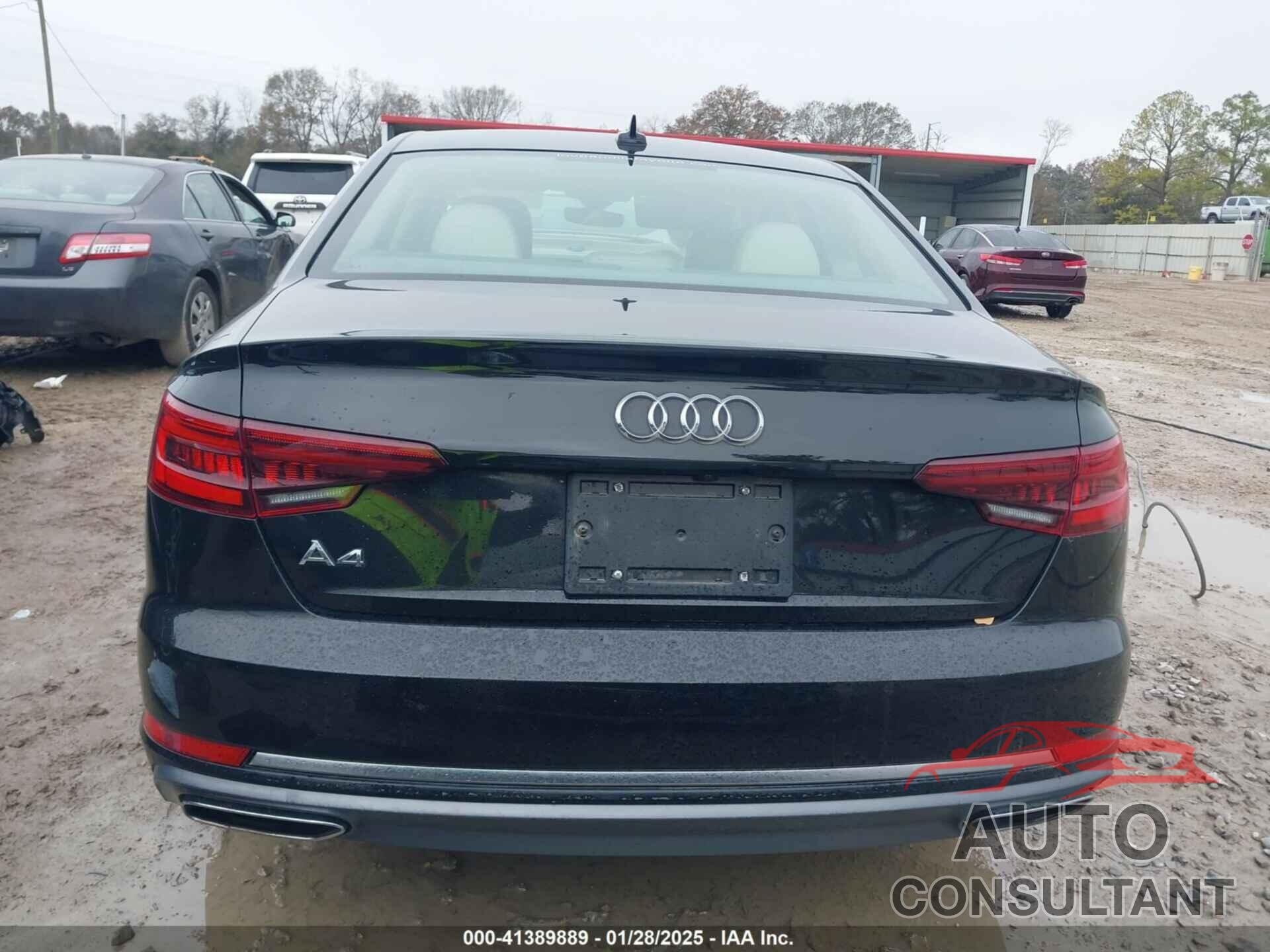 AUDI A4 2019 - WAUGMAF40KN001154
