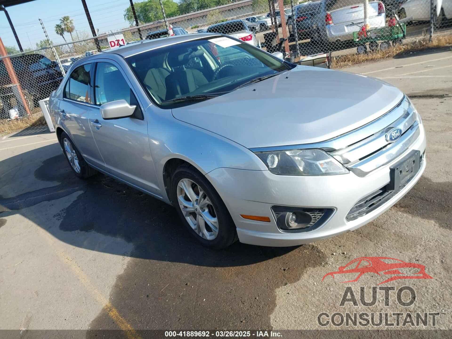 FORD FUSION 2012 - 3FAHP0HA5CR177407