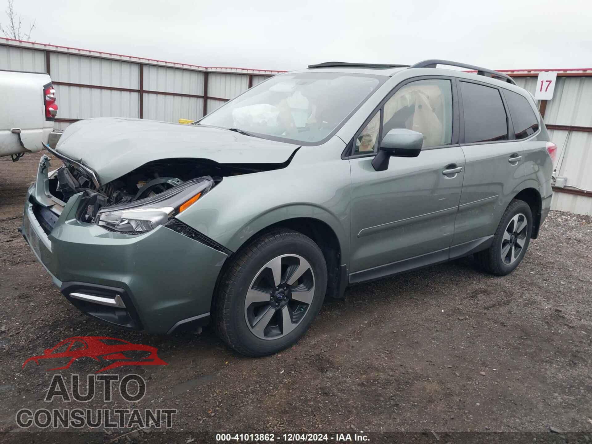 SUBARU FORESTER 2017 - JF2SJAGC8HH808848