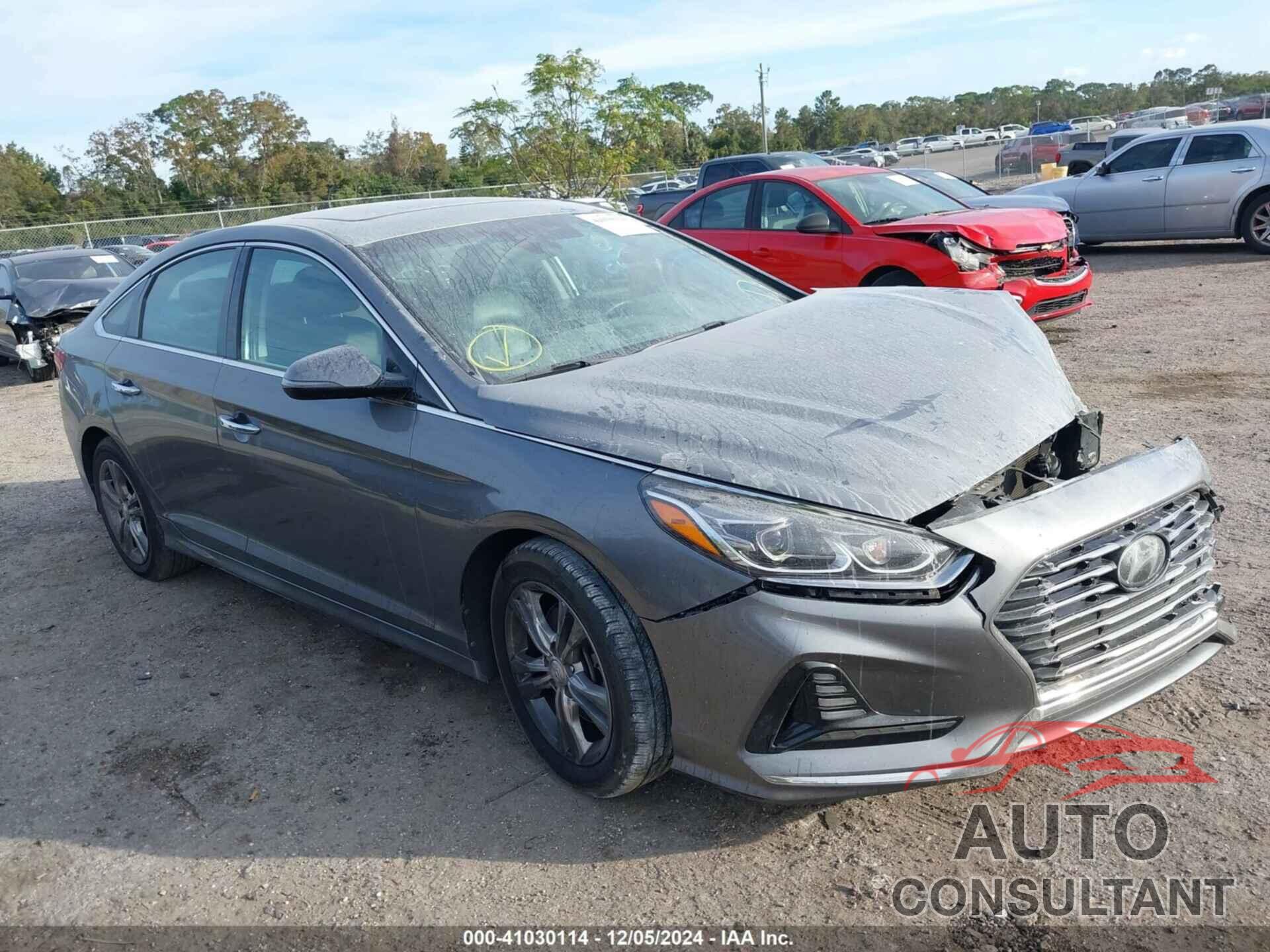 HYUNDAI SONATA 2018 - 5NPE34AF3JH611555