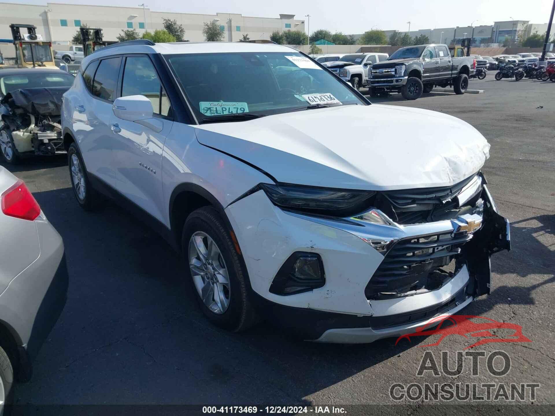 CHEVROLET BLAZER 2022 - 3GNKBDRS6NS140852