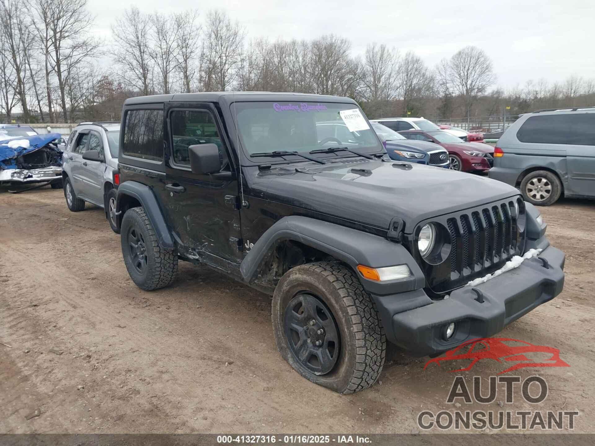 JEEP WRANGLER 2018 - 1C4GJXAG0JW224562