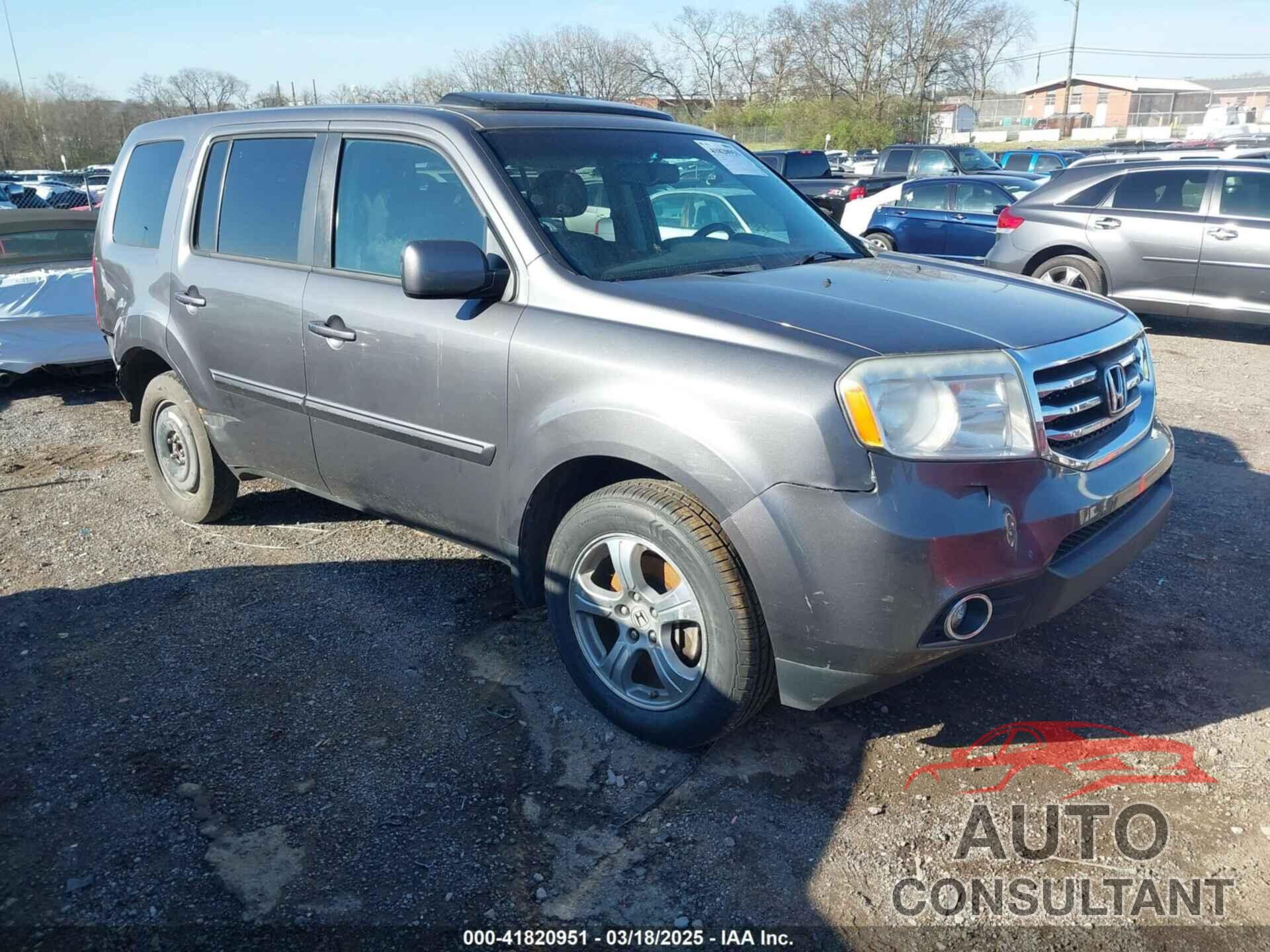 HONDA PILOT 2014 - 5FNYF3H59EB026317