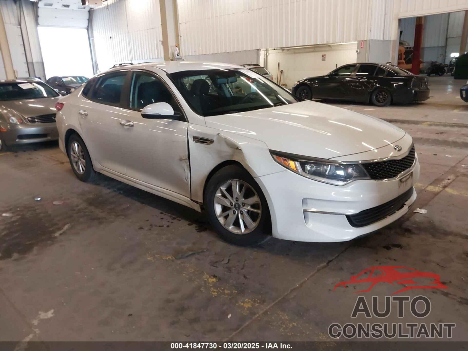 KIA OPTIMA 2016 - 5XXGT4L31GG046321