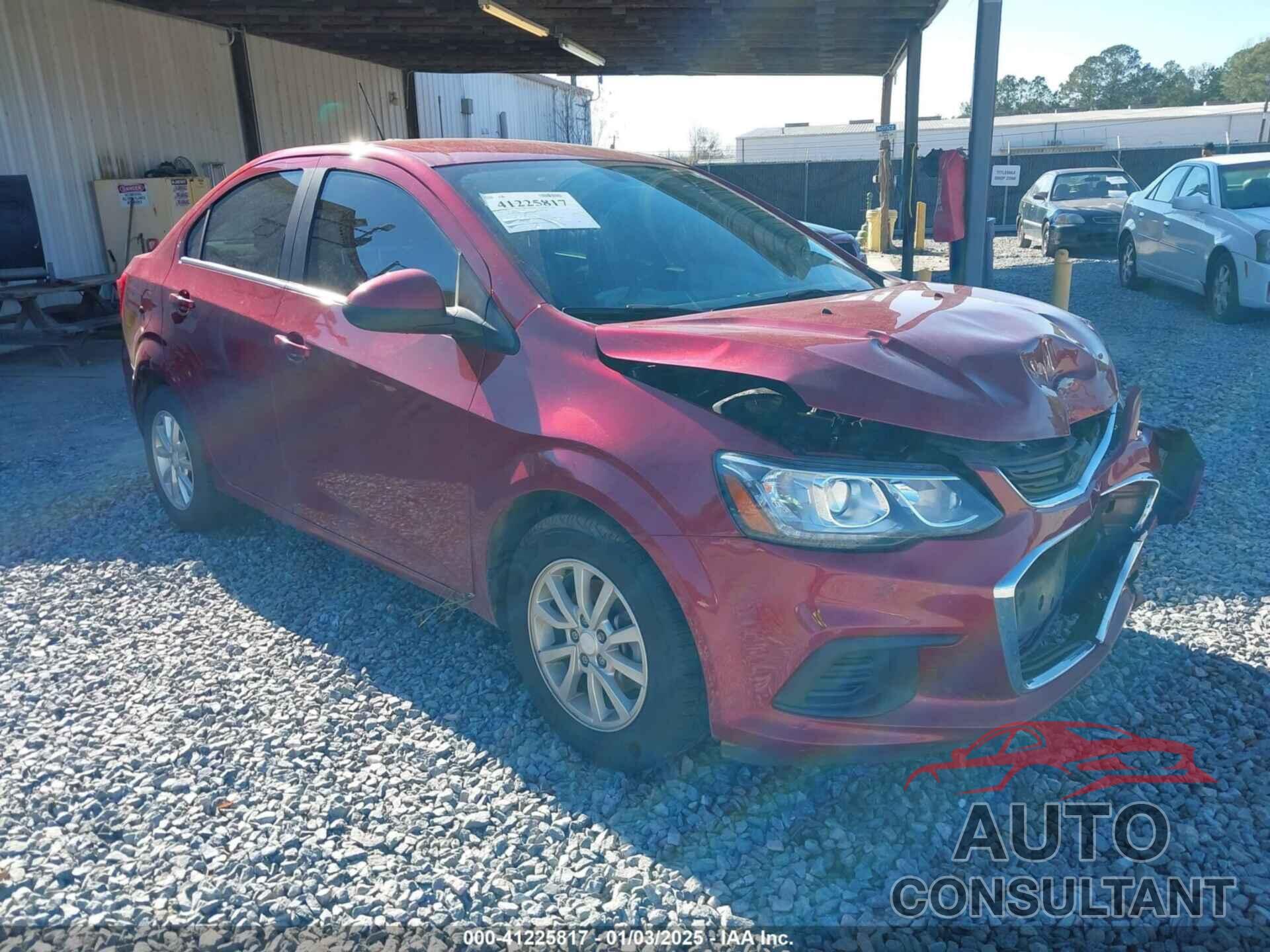 CHEVROLET SONIC 2019 - 1G1JD5SB7K4105966