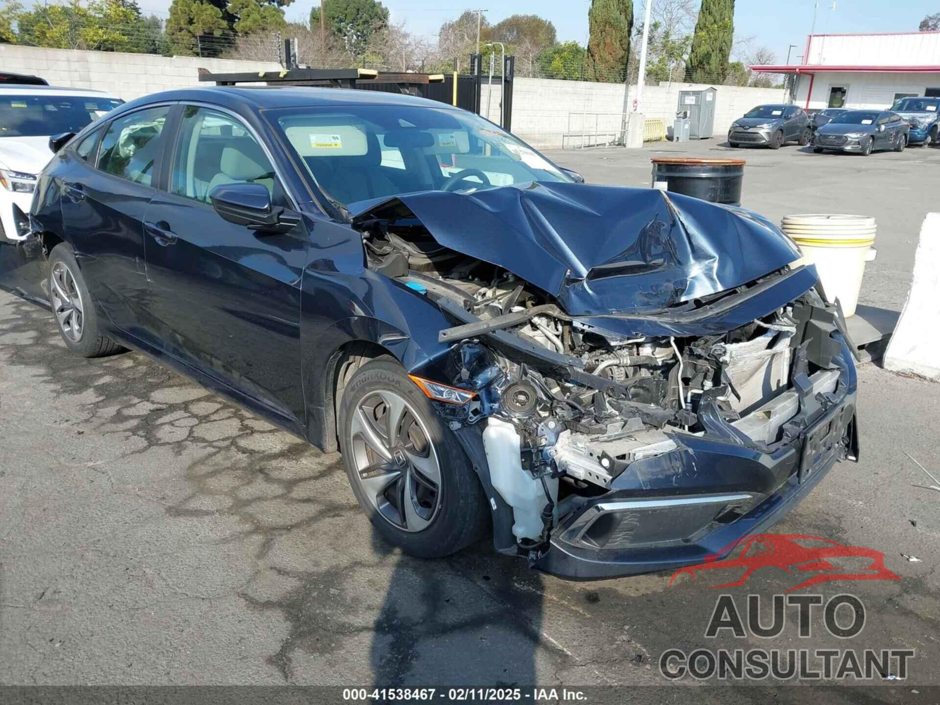 HONDA CIVIC 2020 - 19XFC2F6XLE202249