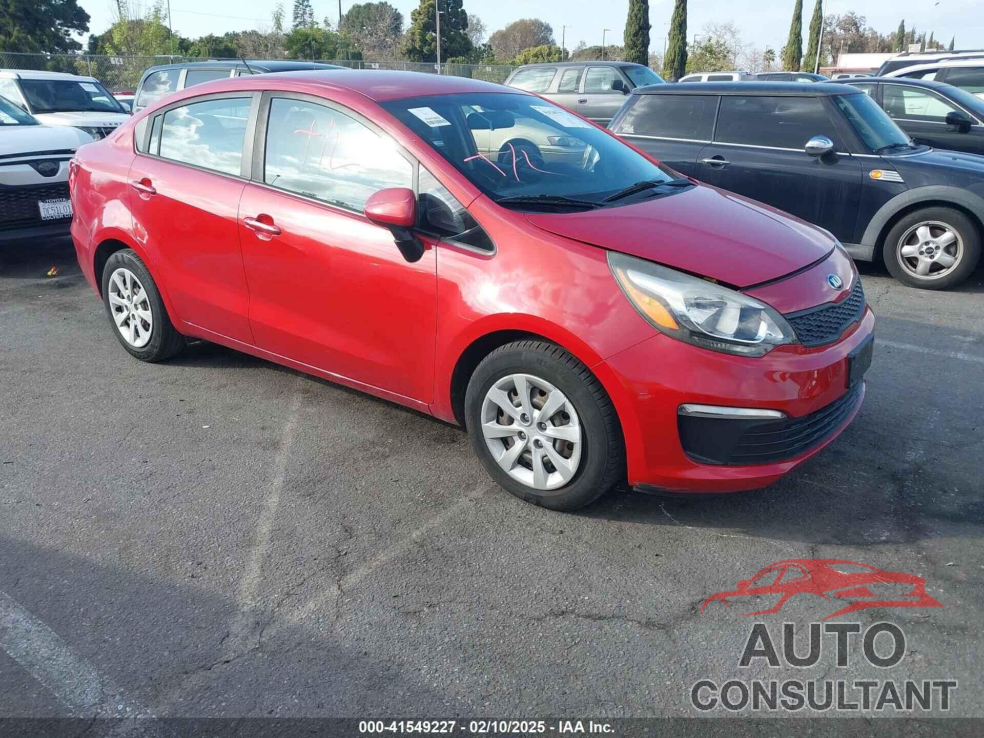 KIA RIO 2017 - KNADM4A30H6072683