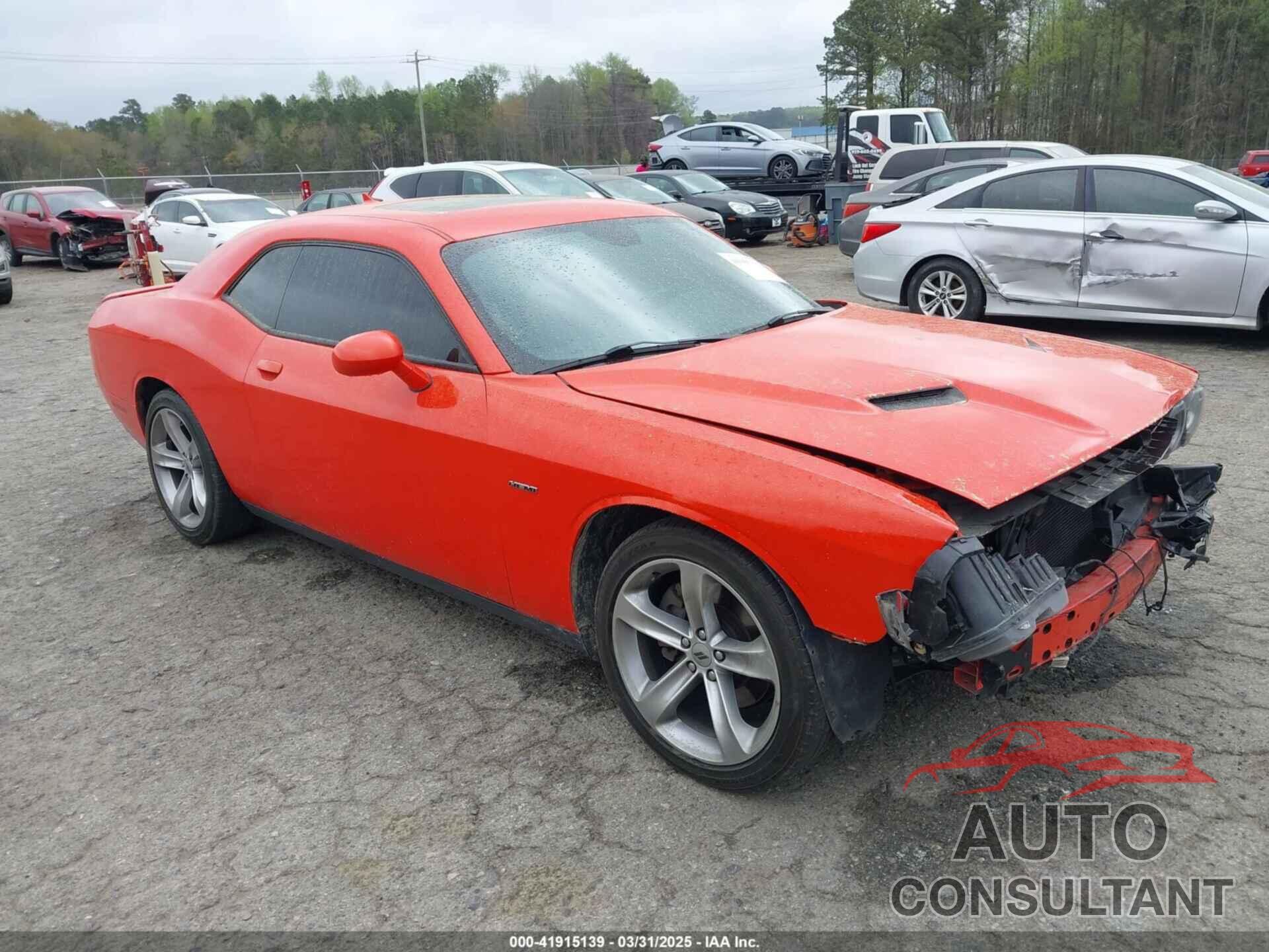 DODGE CHALLENGER 2017 - 2C3CDZBT9HH656206