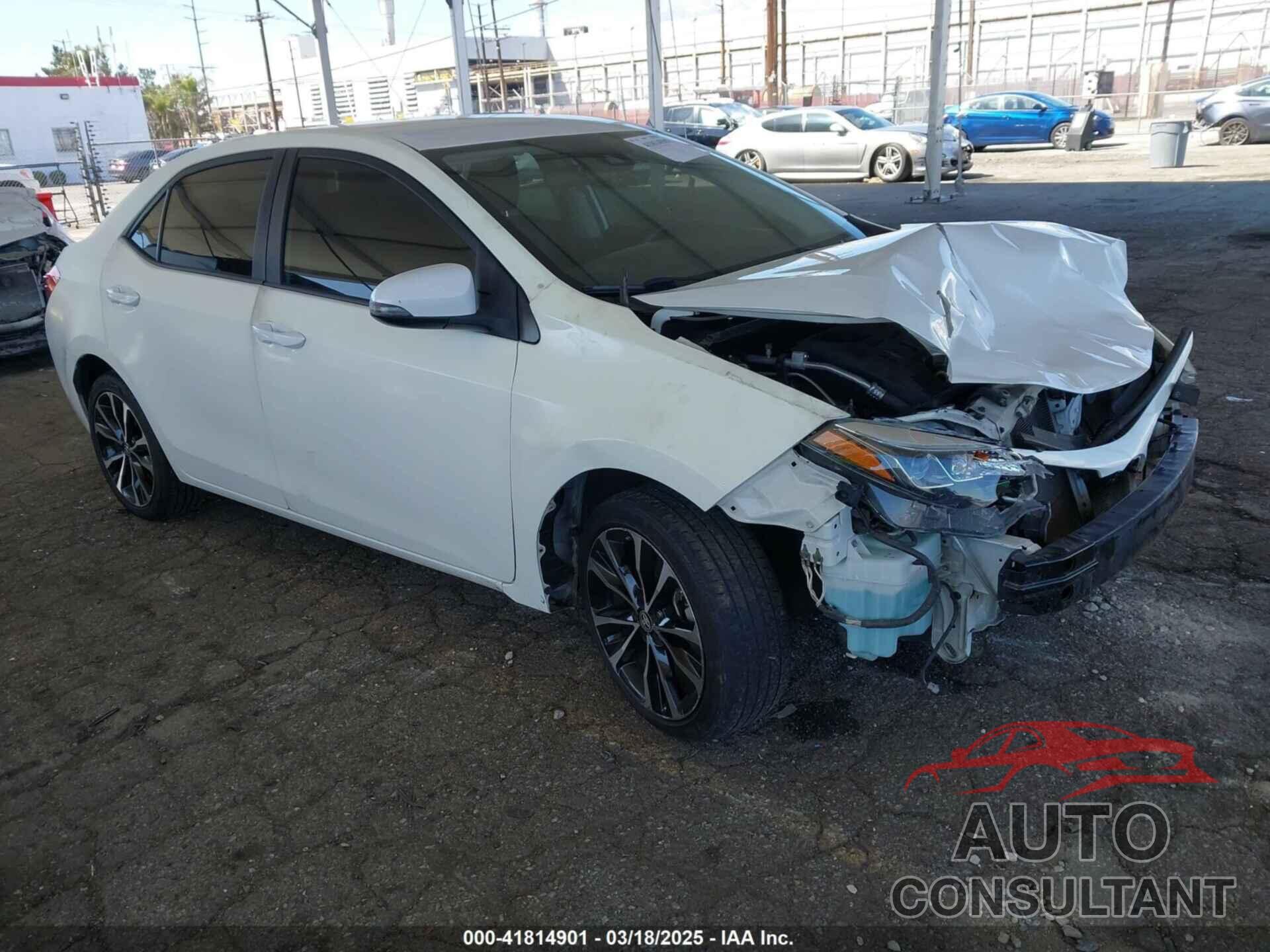 TOYOTA COROLLA 2018 - 2T1BURHEXJC020166