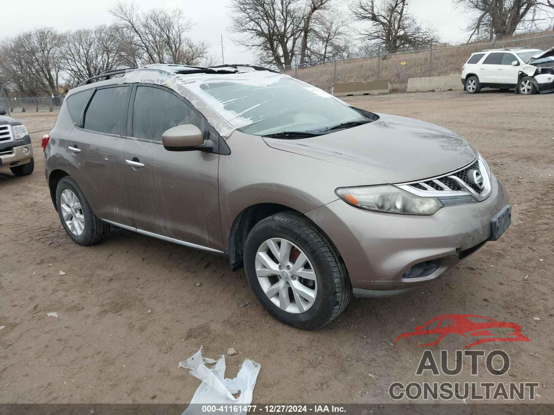 NISSAN MURANO 2012 - JN8AZ1MU3CW120037