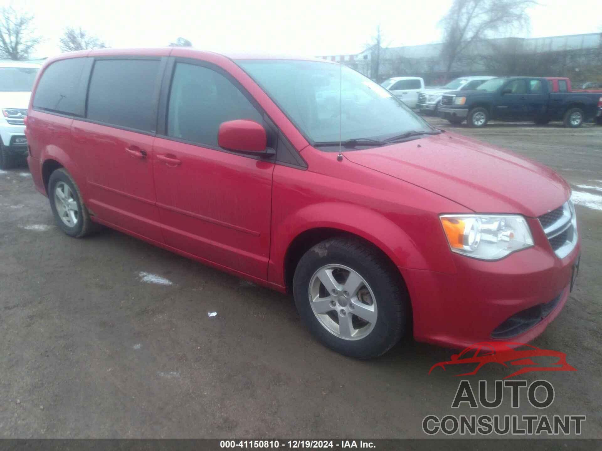 DODGE GRAND CARAVAN 2012 - 2C4RDGBGXCR244117