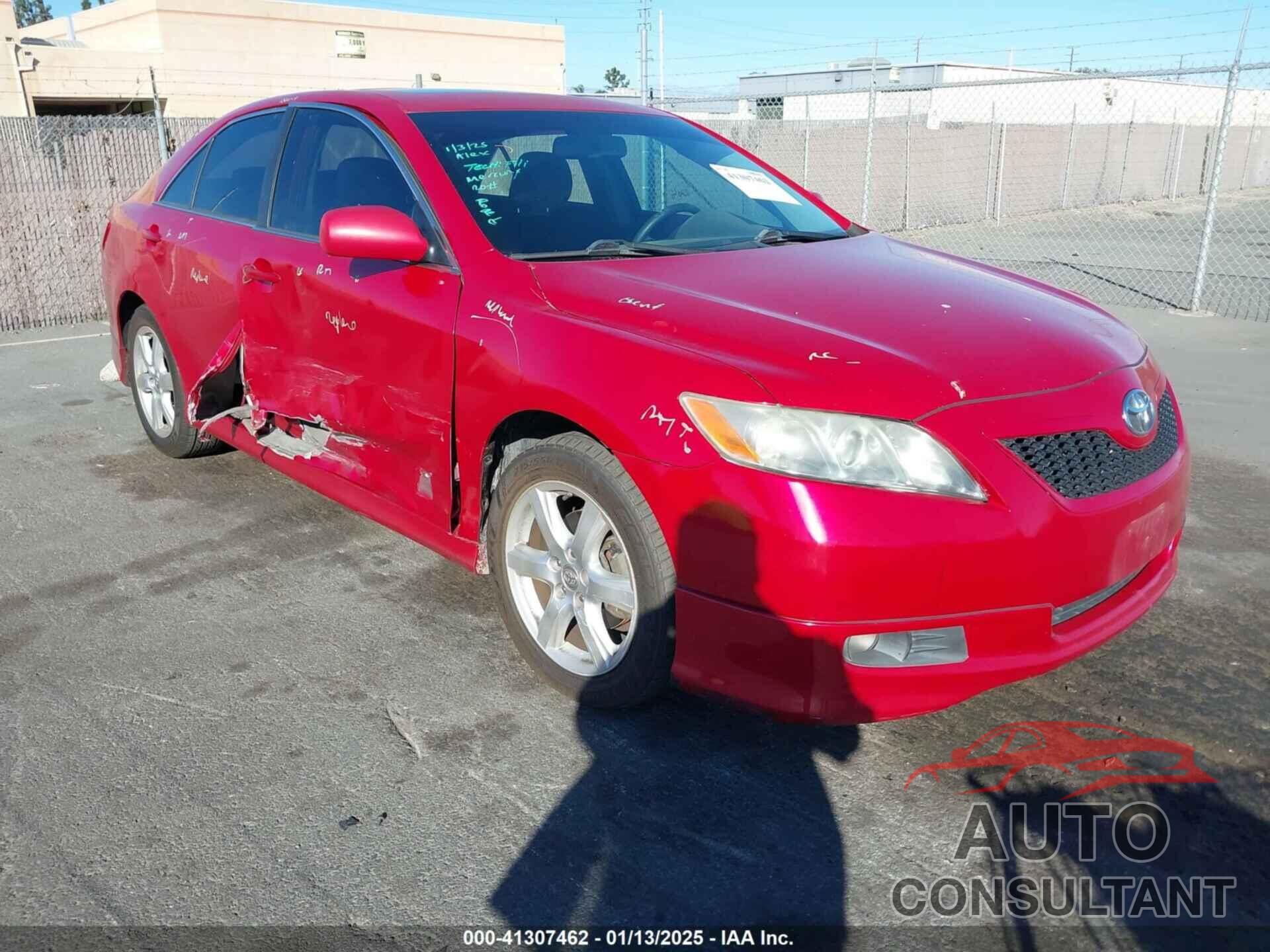 TOYOTA CAMRY 2009 - 4T1BE46K39U293629
