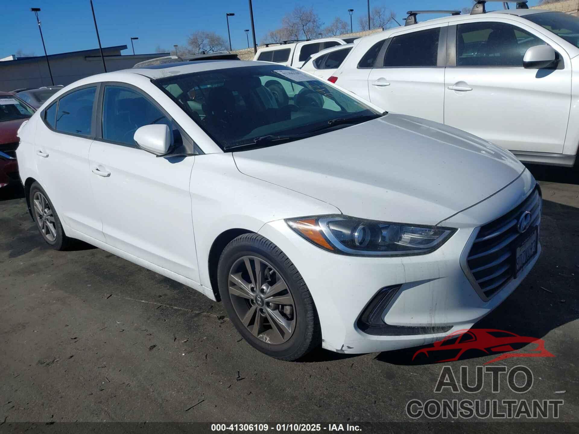 HYUNDAI ELANTRA 2018 - 5NPD84LF1JH341929