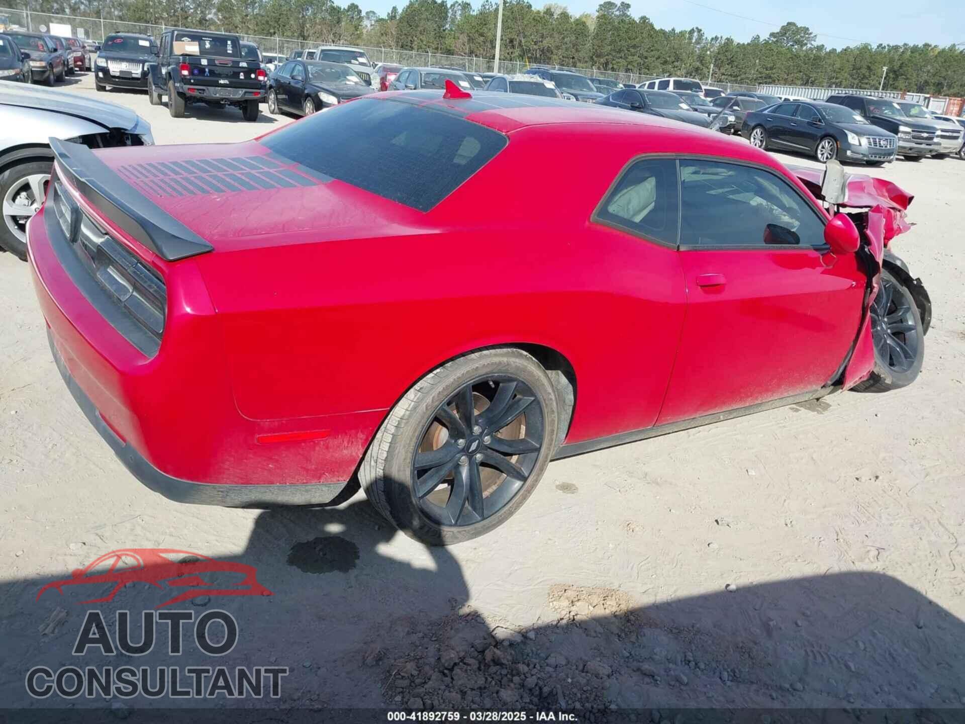 DODGE CHALLENGER 2017 - 2C3CDZAG3HH502126
