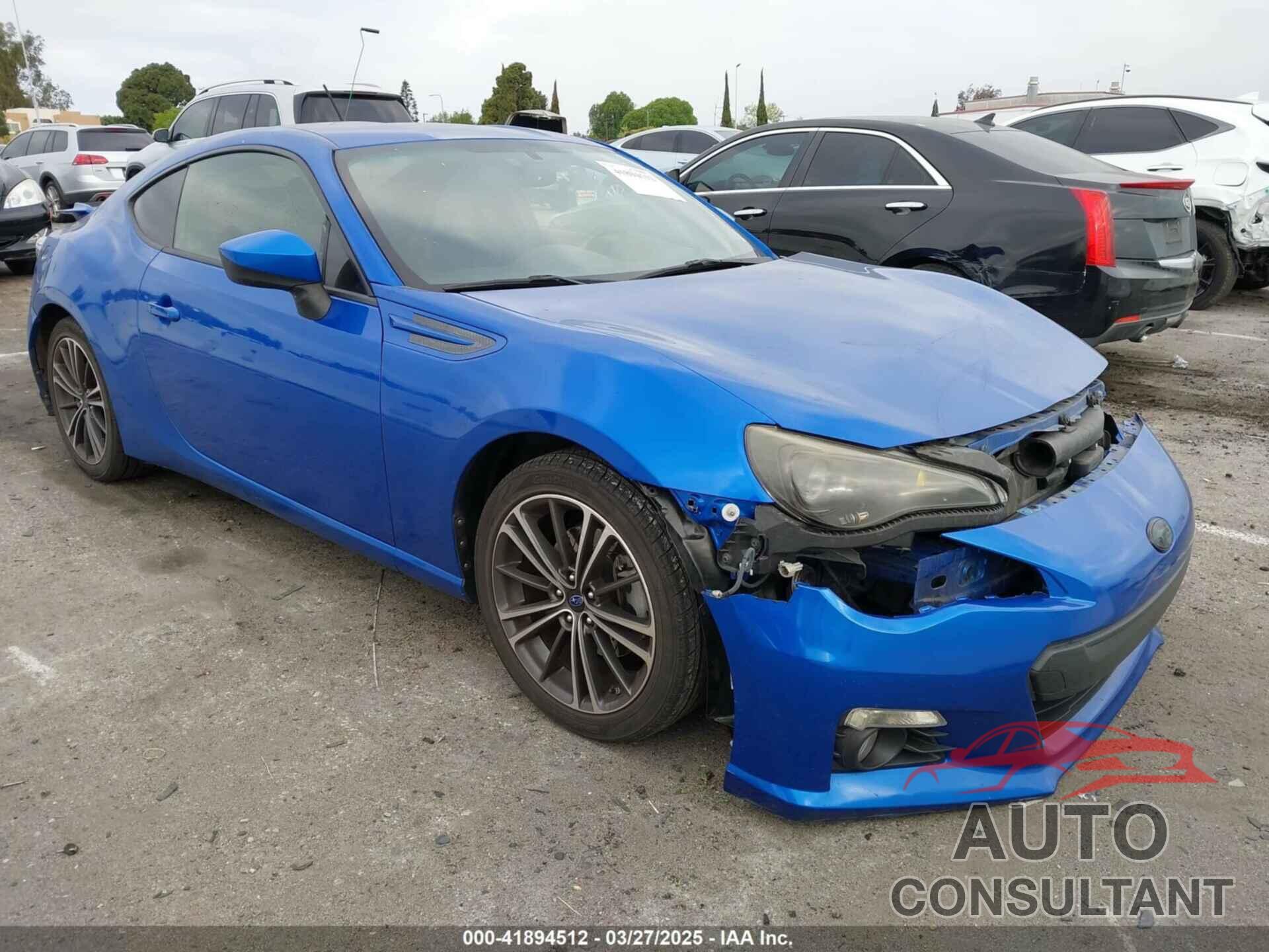 SUBARU BRZ 2014 - JF1ZCAC14E9604832