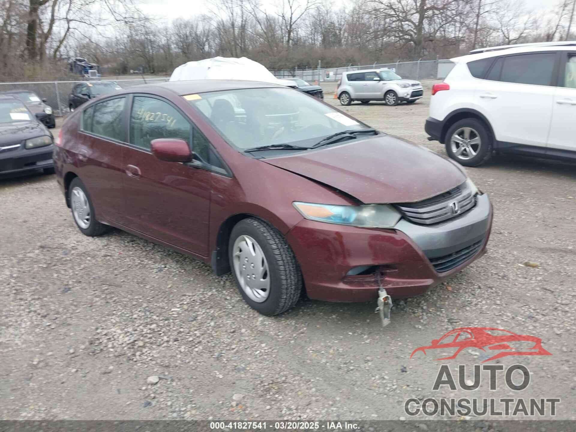 HONDA INSIGHT 2011 - JHMZE2H52BS004304