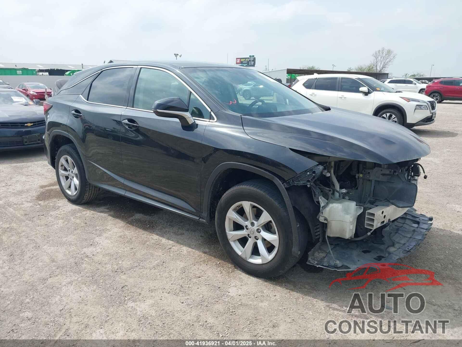 LEXUS RX 350 2017 - 2T2ZZMCA6HC082922