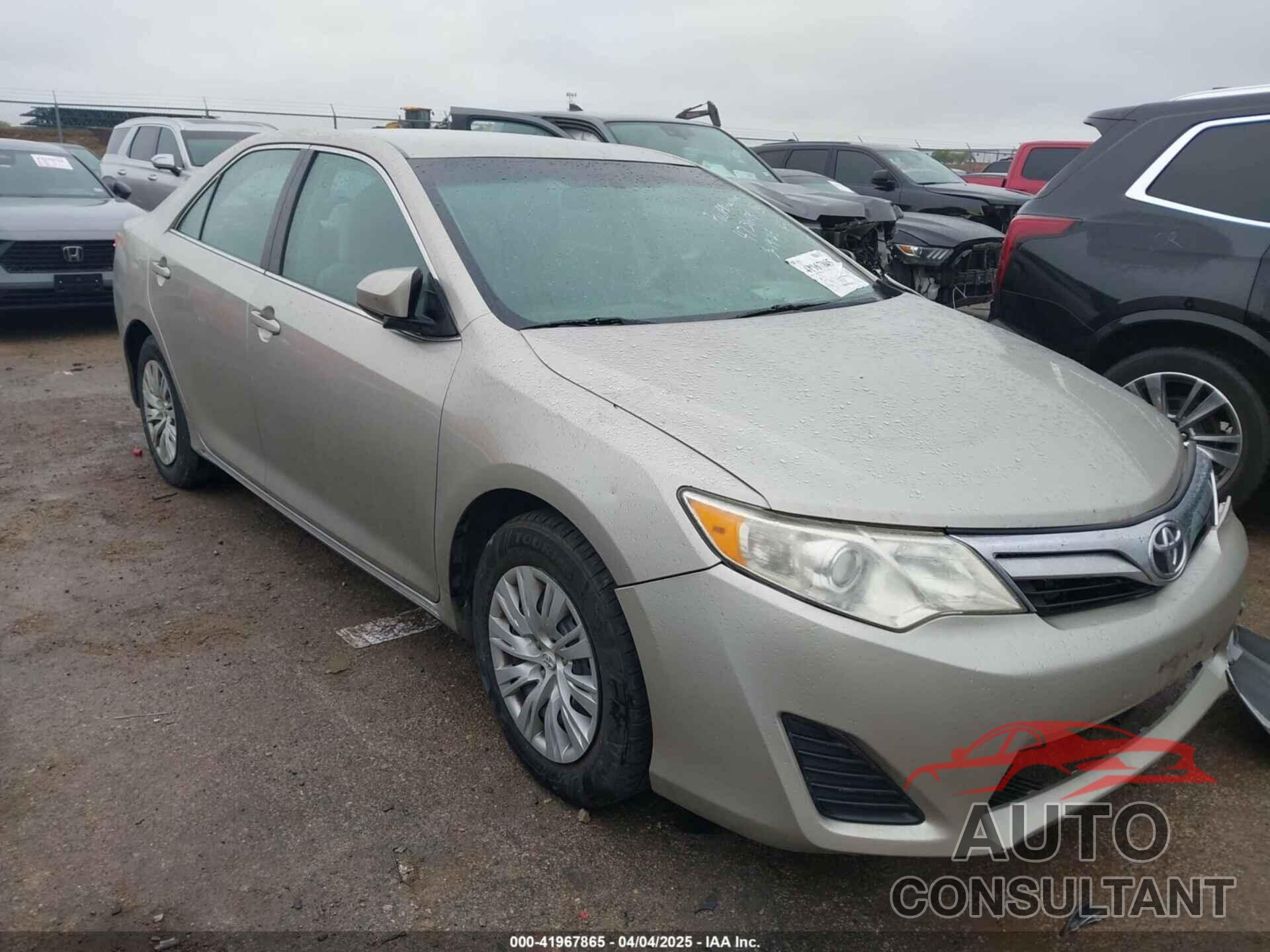 TOYOTA CAMRY 2013 - 4T4BF1FK4DR312148