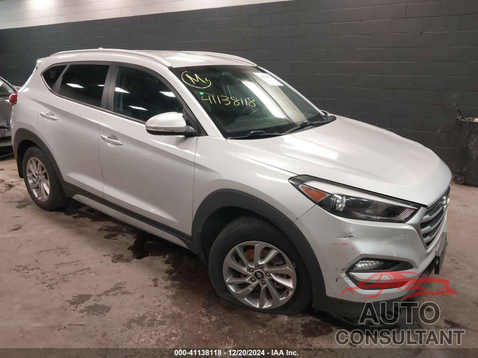 HYUNDAI TUCSON 2018 - KM8J3CA42JU603598