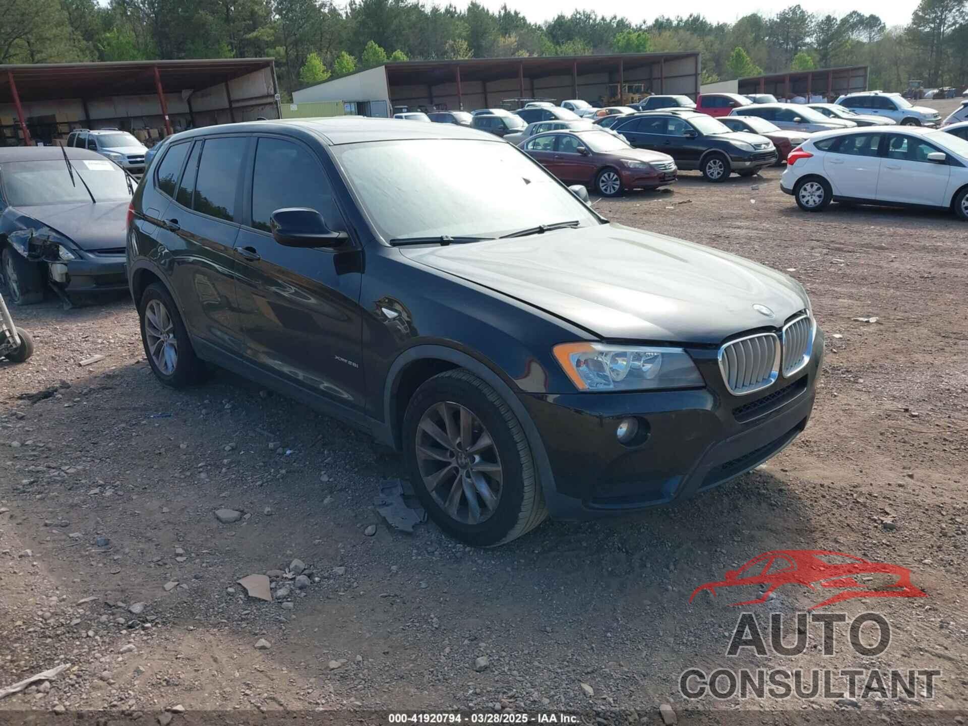 BMW X3 2013 - 5UXWX9C51D0A21397