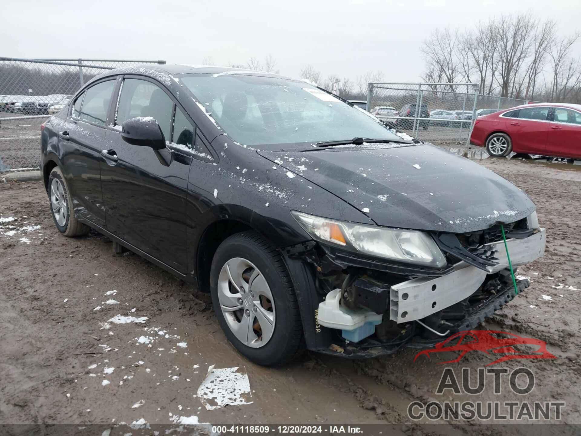 HONDA CIVIC 2013 - 2HGFB2F51DH518138
