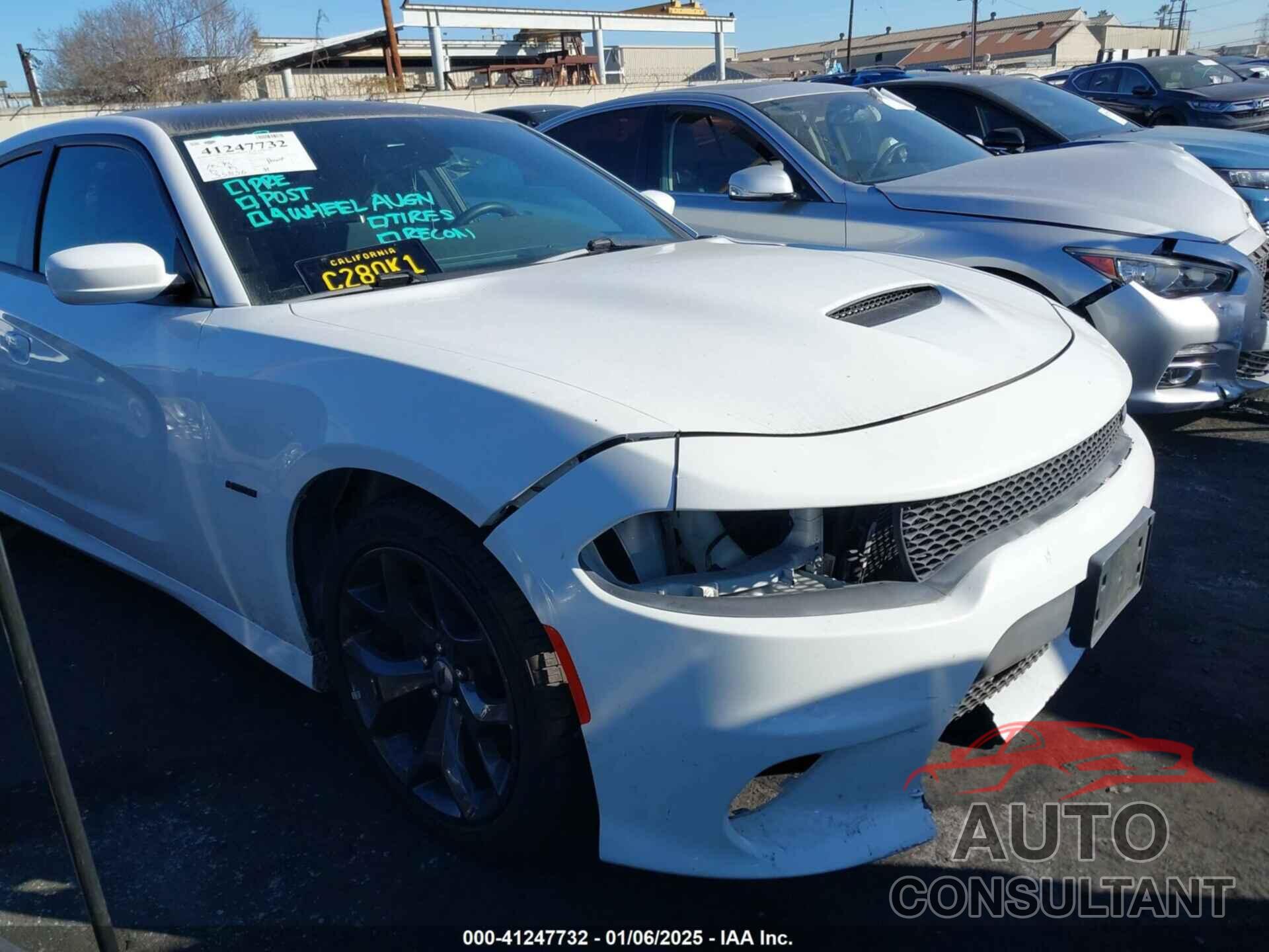 DODGE CHARGER 2019 - 2C3CDXCT8KH630304