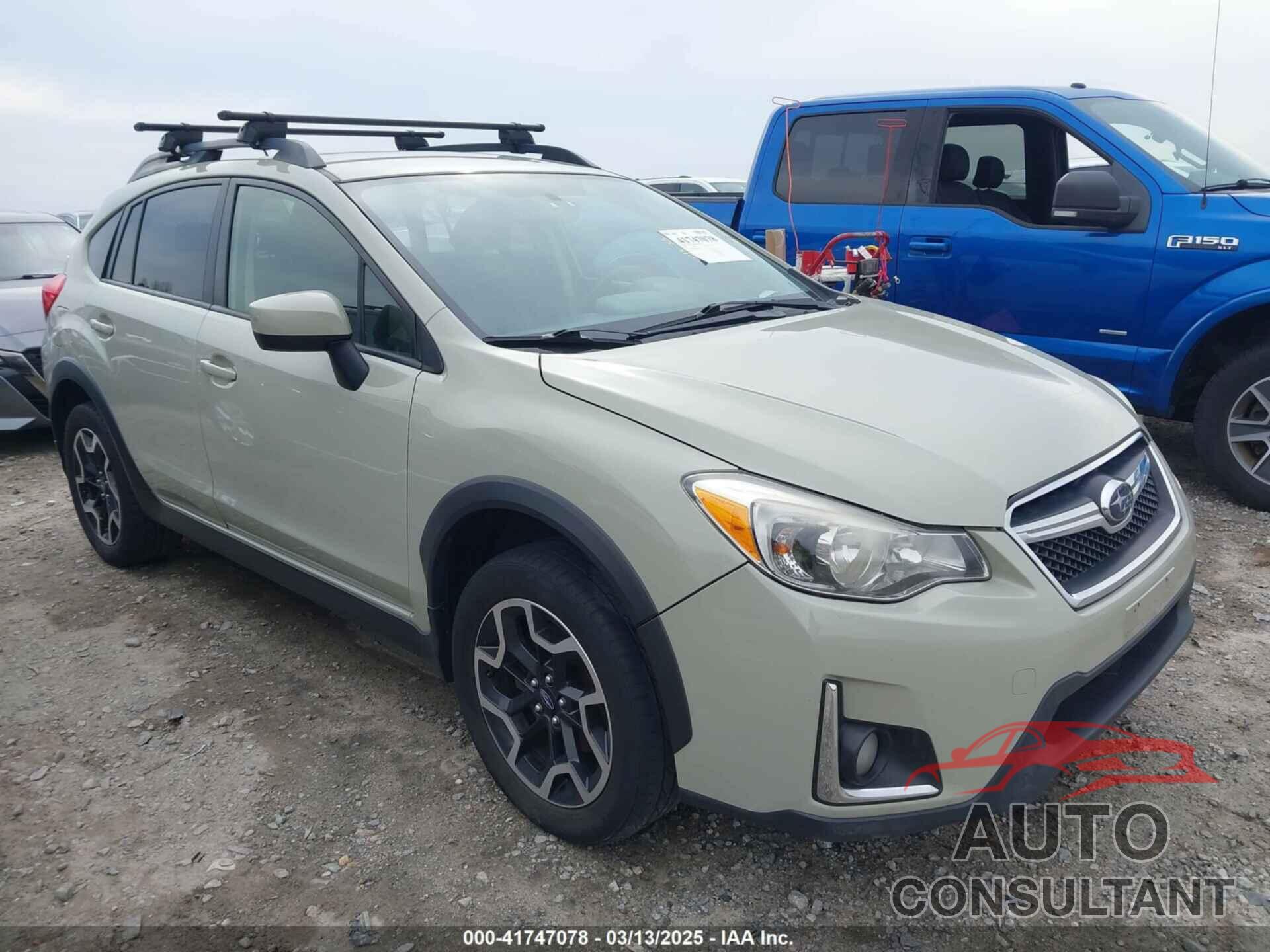 SUBARU CROSSTREK 2017 - JF2GPABC4H8206444