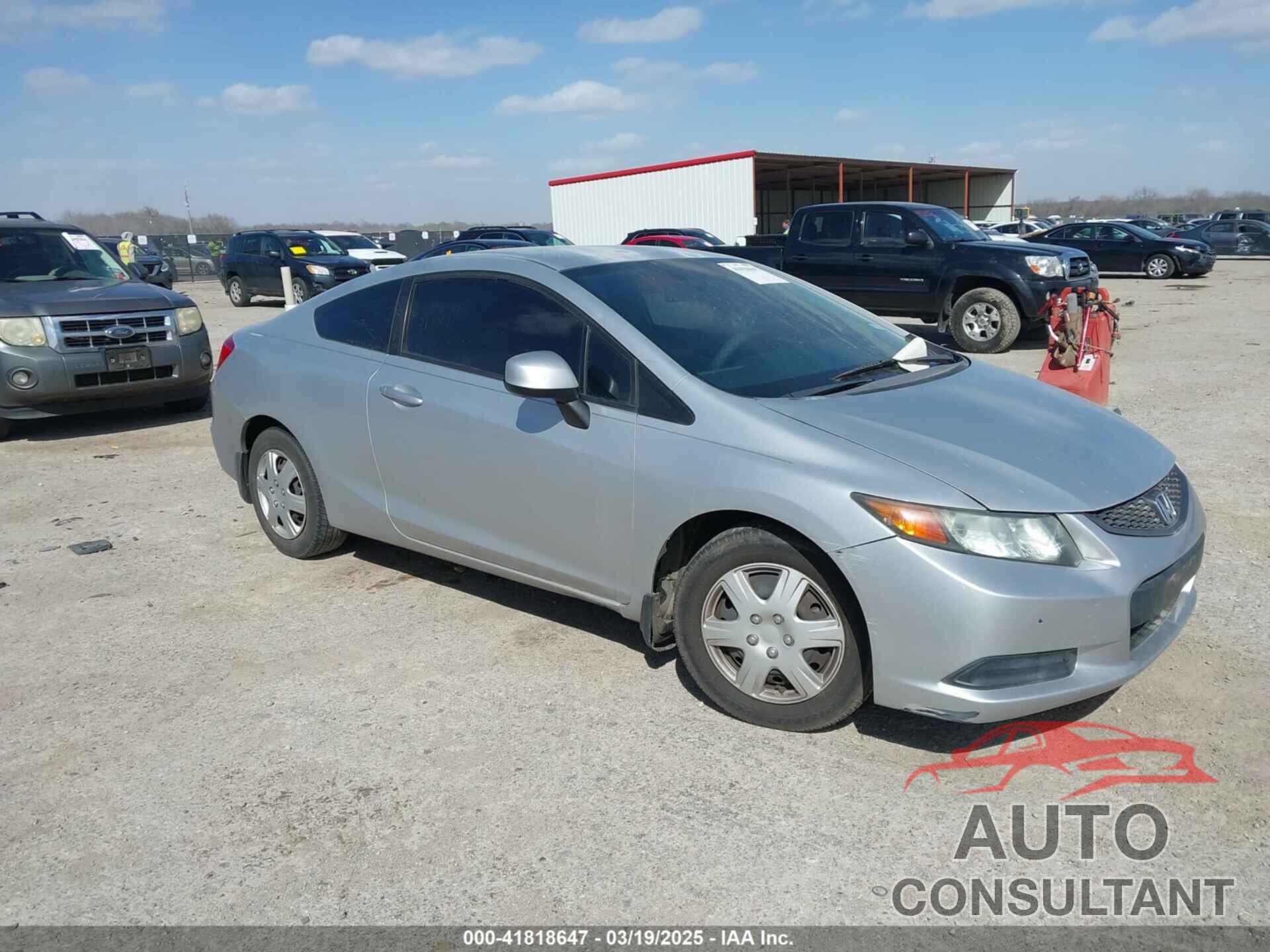 HONDA CIVIC 2012 - 2HGFG3B52CH549698