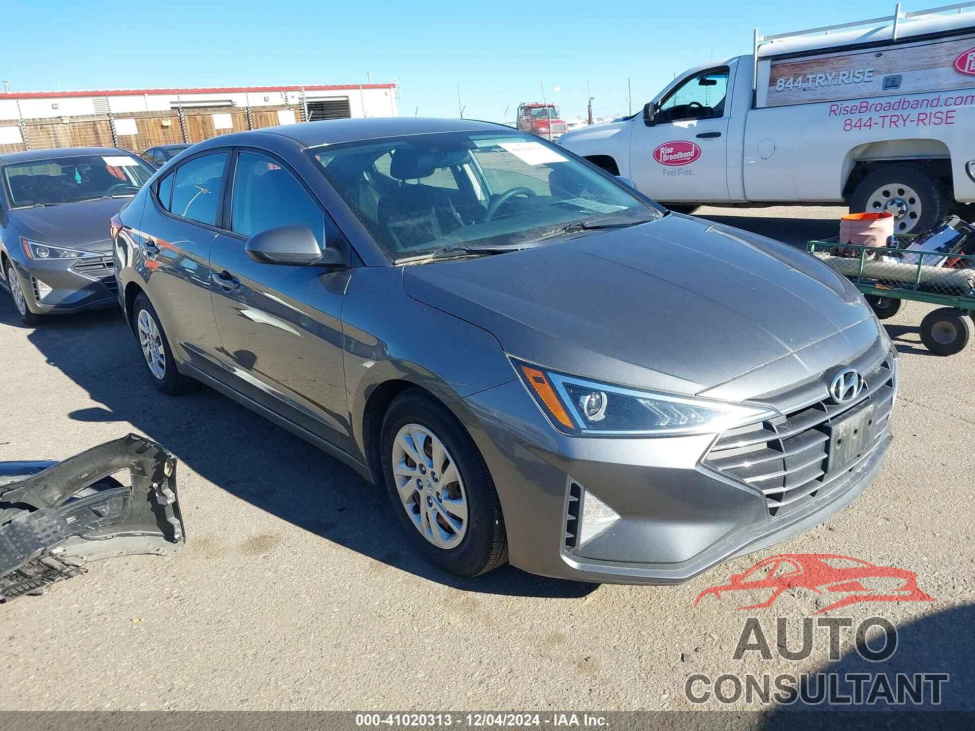 HYUNDAI ELANTRA 2019 - 5NPD74LF9KH492571