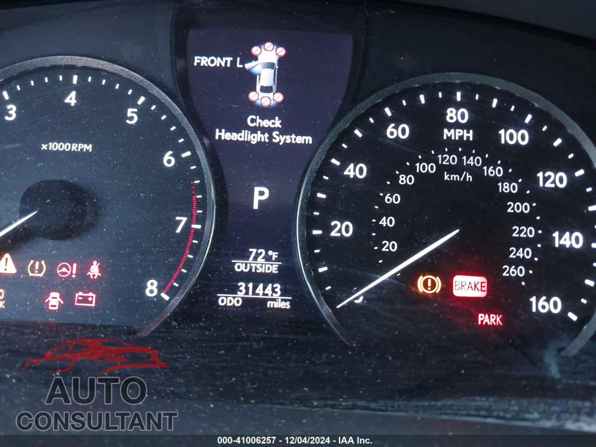 LEXUS LS 460 2017 - JTHBL5EF3H5143659