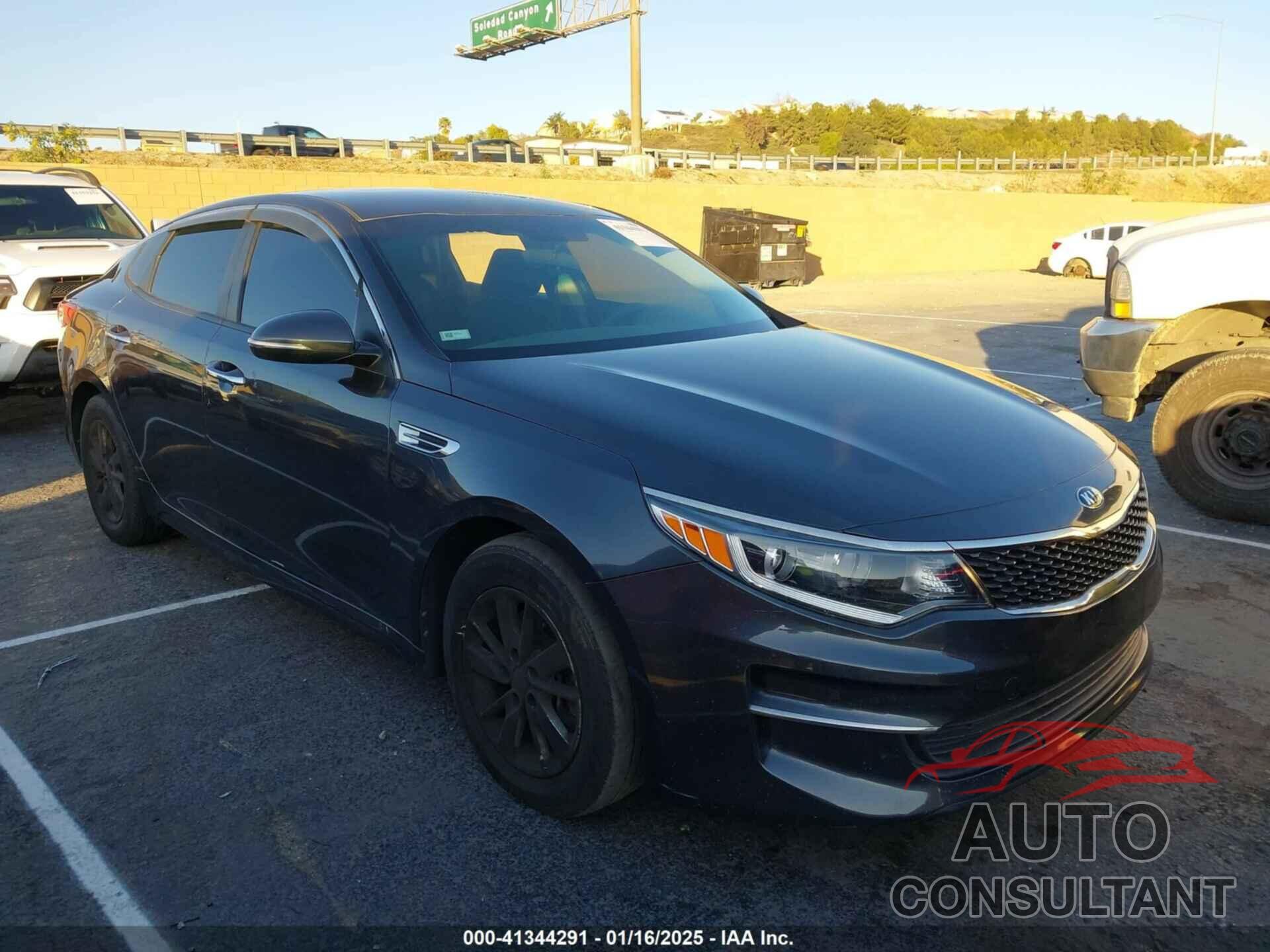 KIA OPTIMA 2016 - KNAGT4L38G5107407