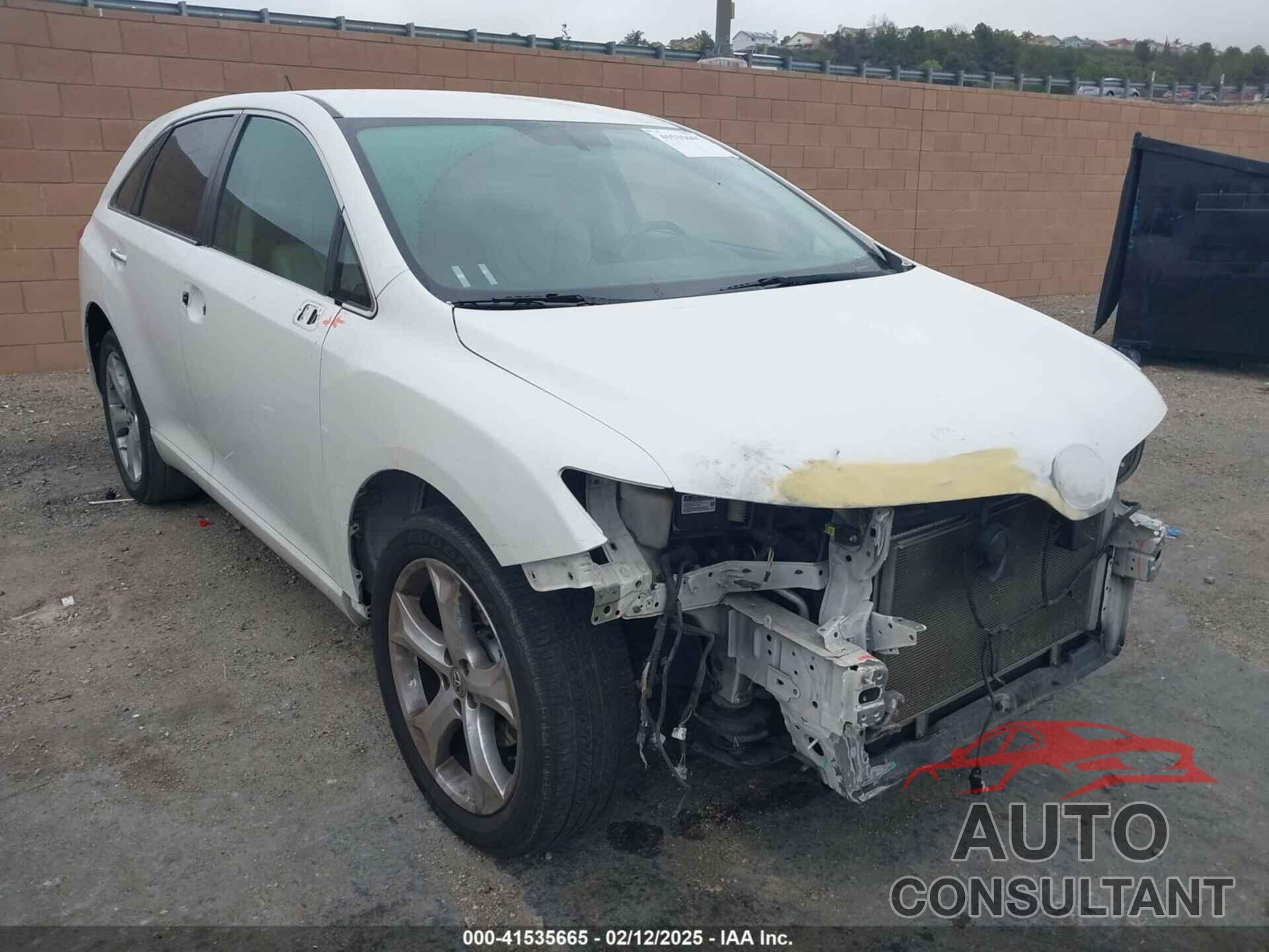 TOYOTA VENZA 2009 - 4T3ZK11AX9U004189