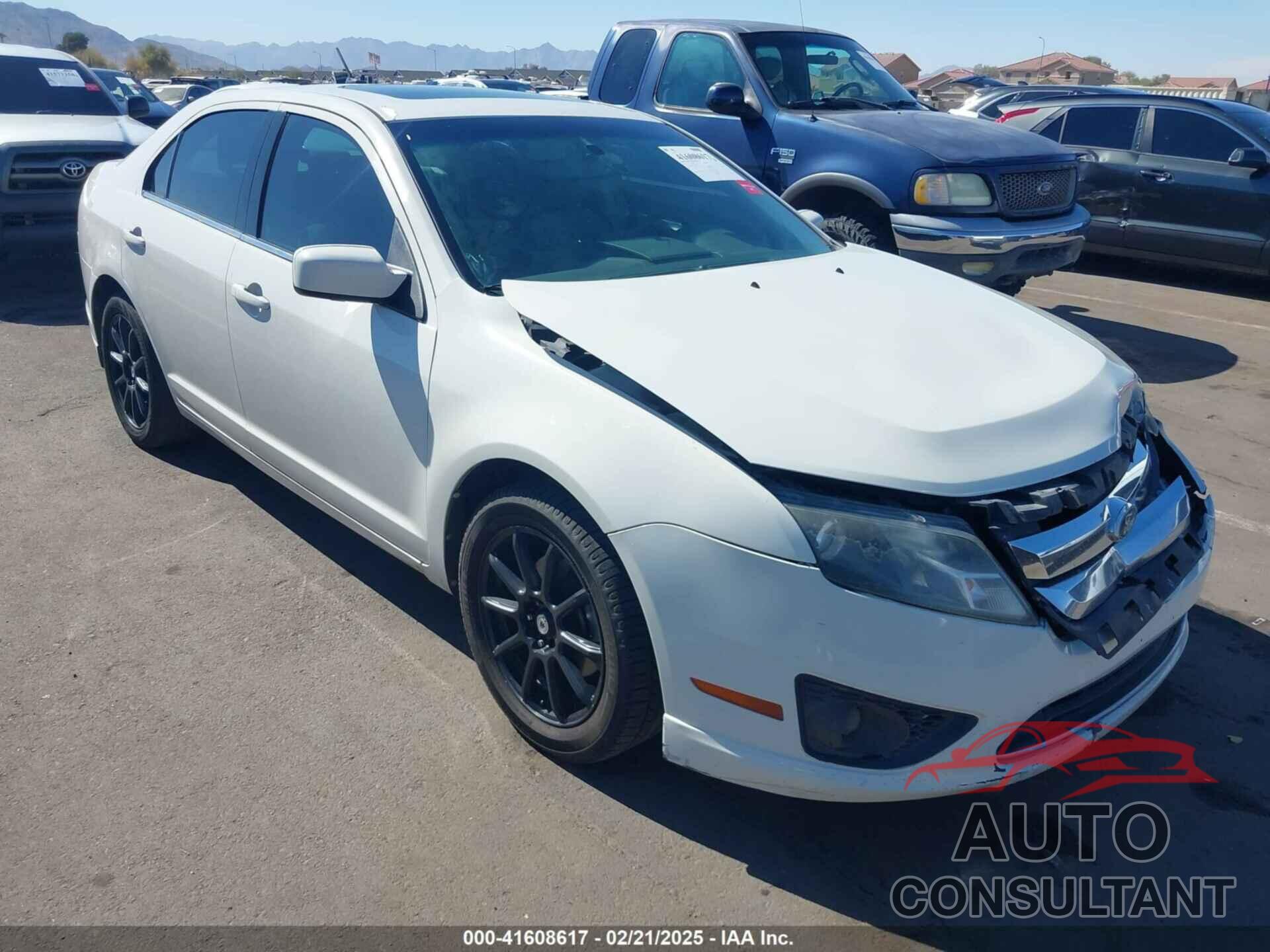 FORD FUSION 2012 - 3FAHP0HA0CR247945