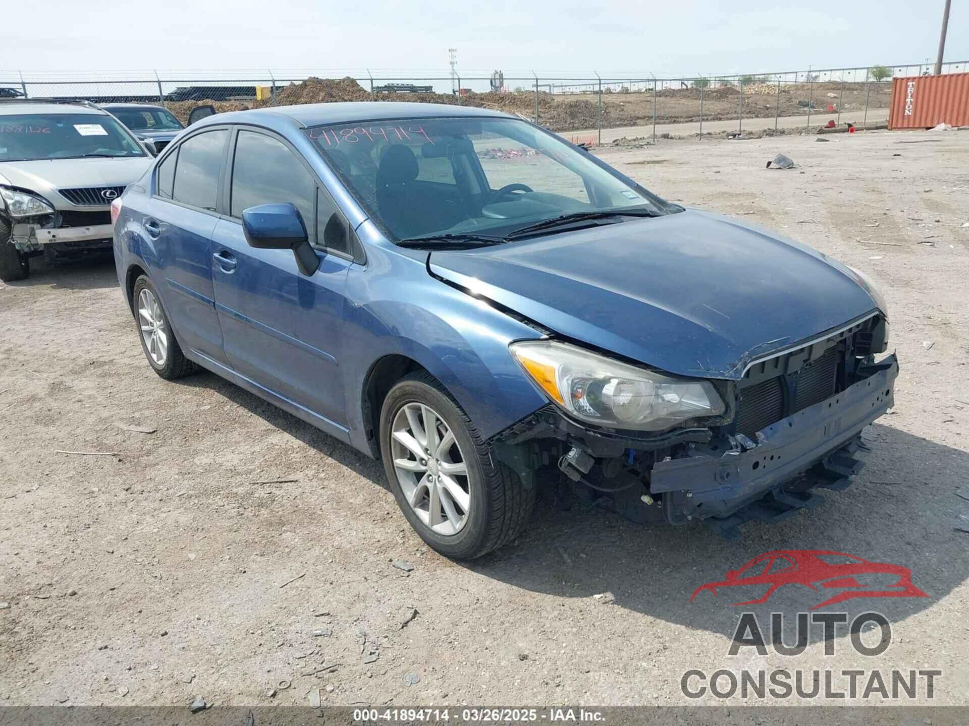 SUBARU IMPREZA 2013 - JF1GJAB68DH035840