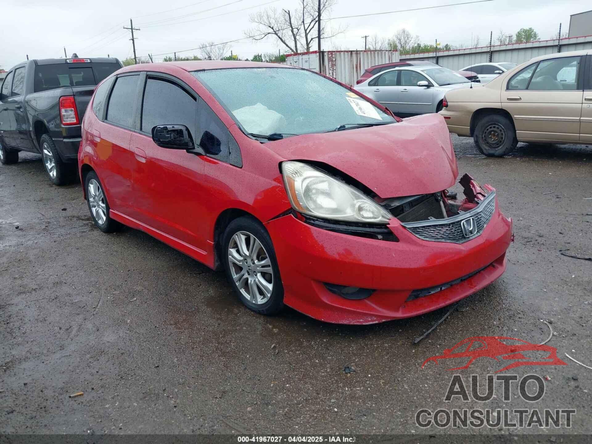 HONDA FIT 2009 - JHMGE88499S004781