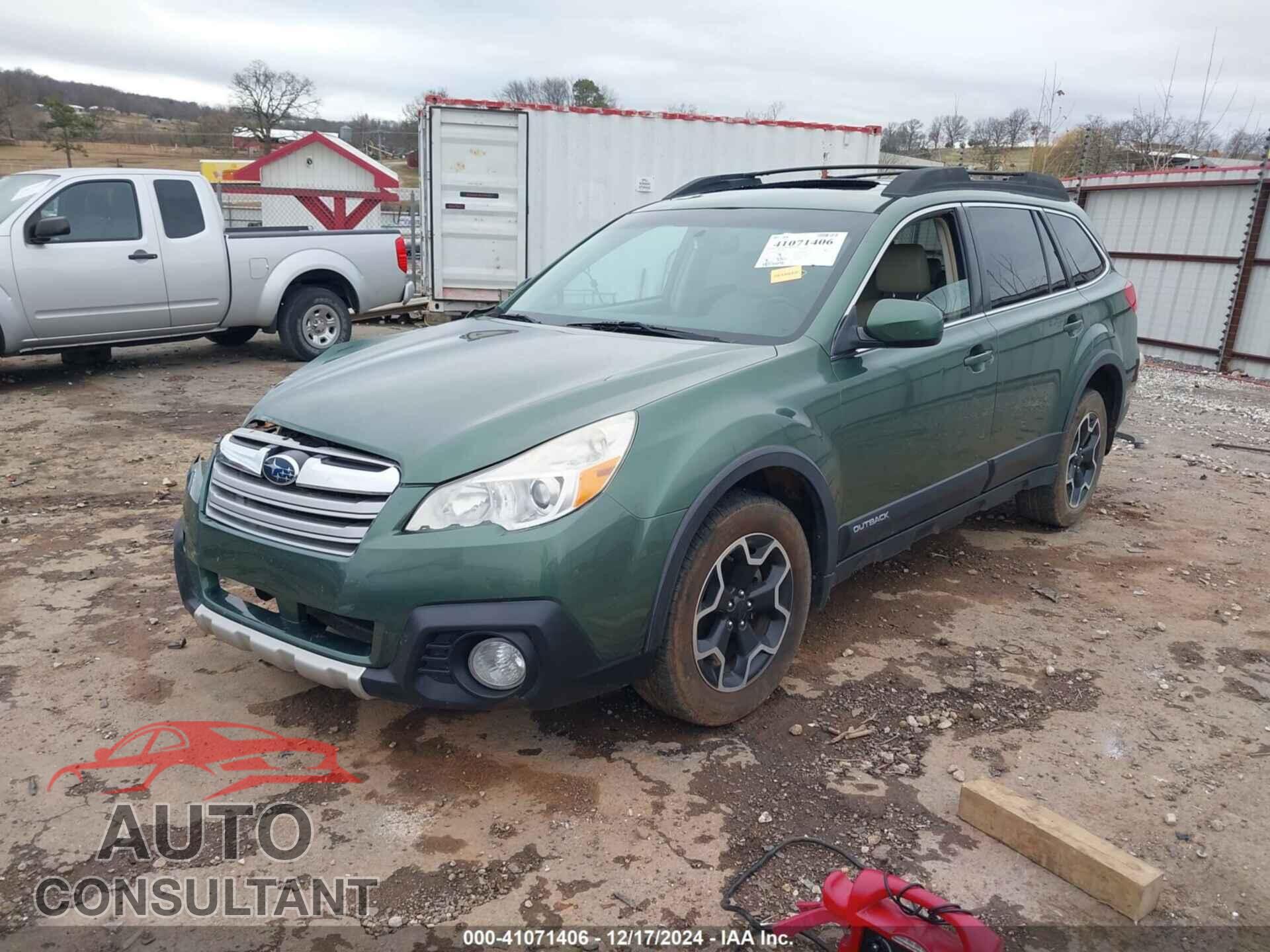 SUBARU OUTBACK 2013 - 4S4BRCKC9D3216632