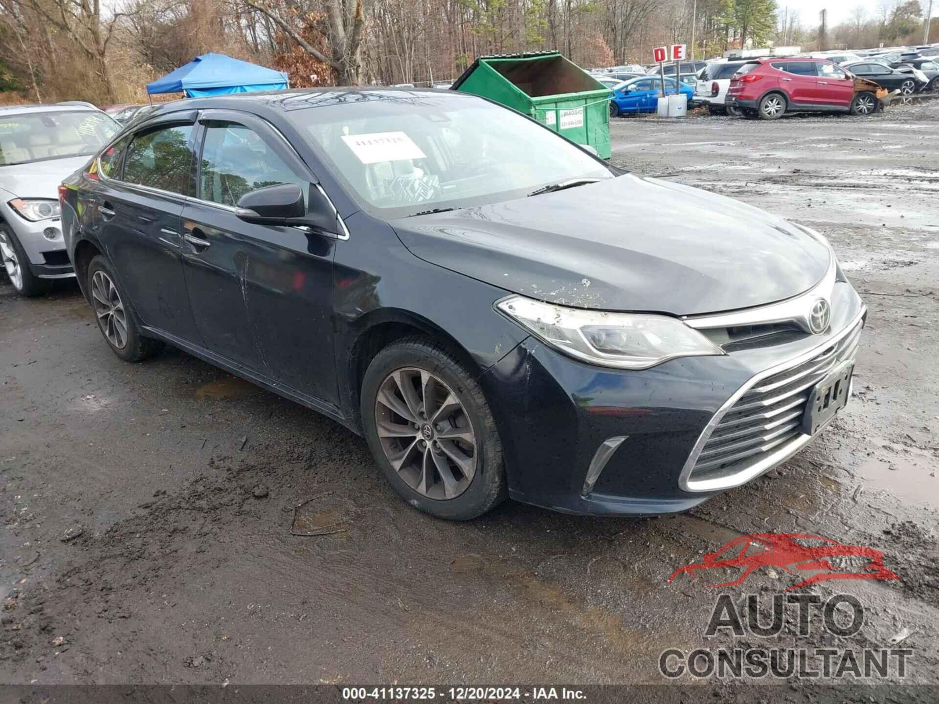 TOYOTA AVALON 2018 - 4T1BK1EB0JU282858