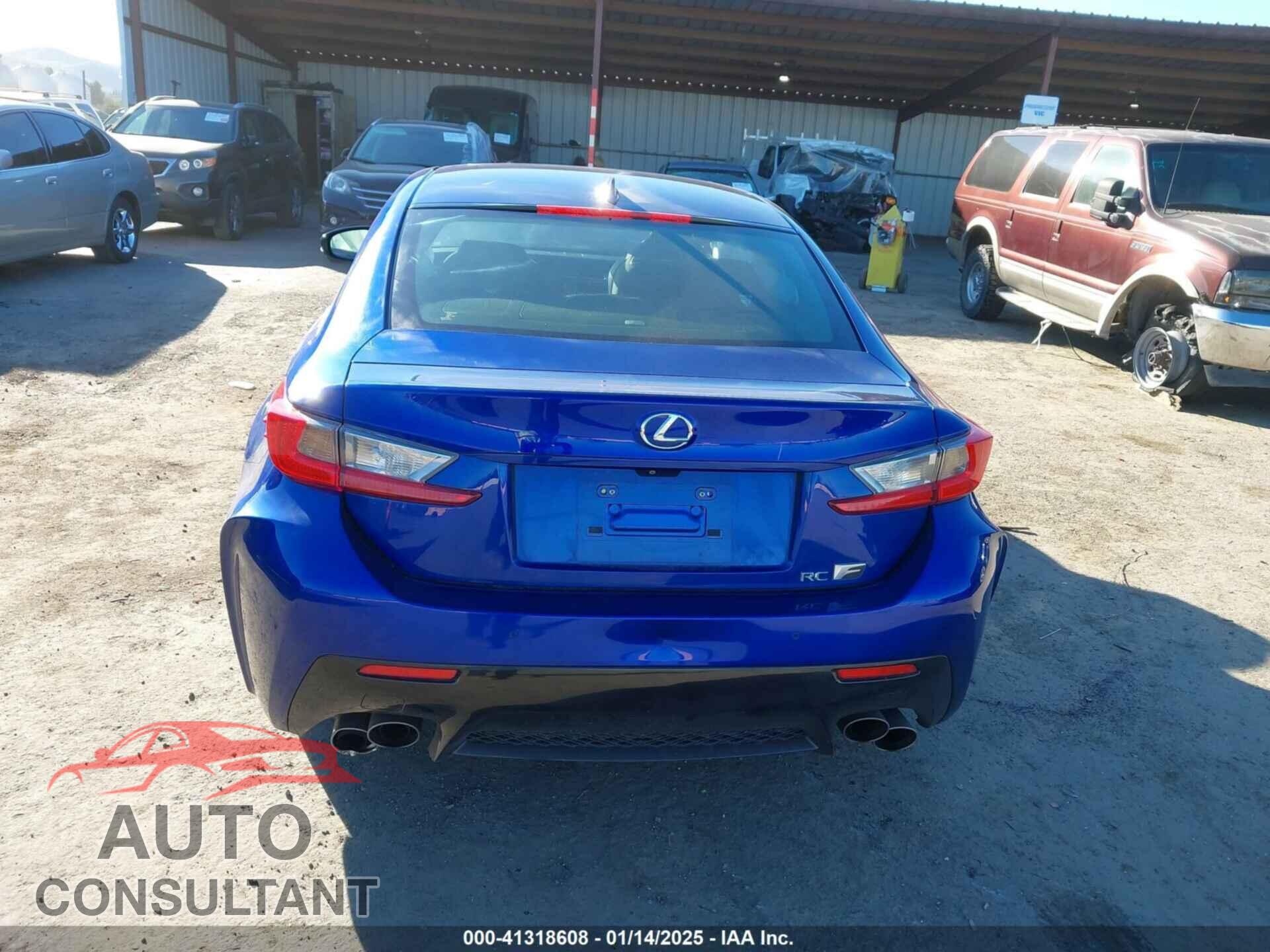 LEXUS RC F 2015 - JTHHP5BC9F5001063
