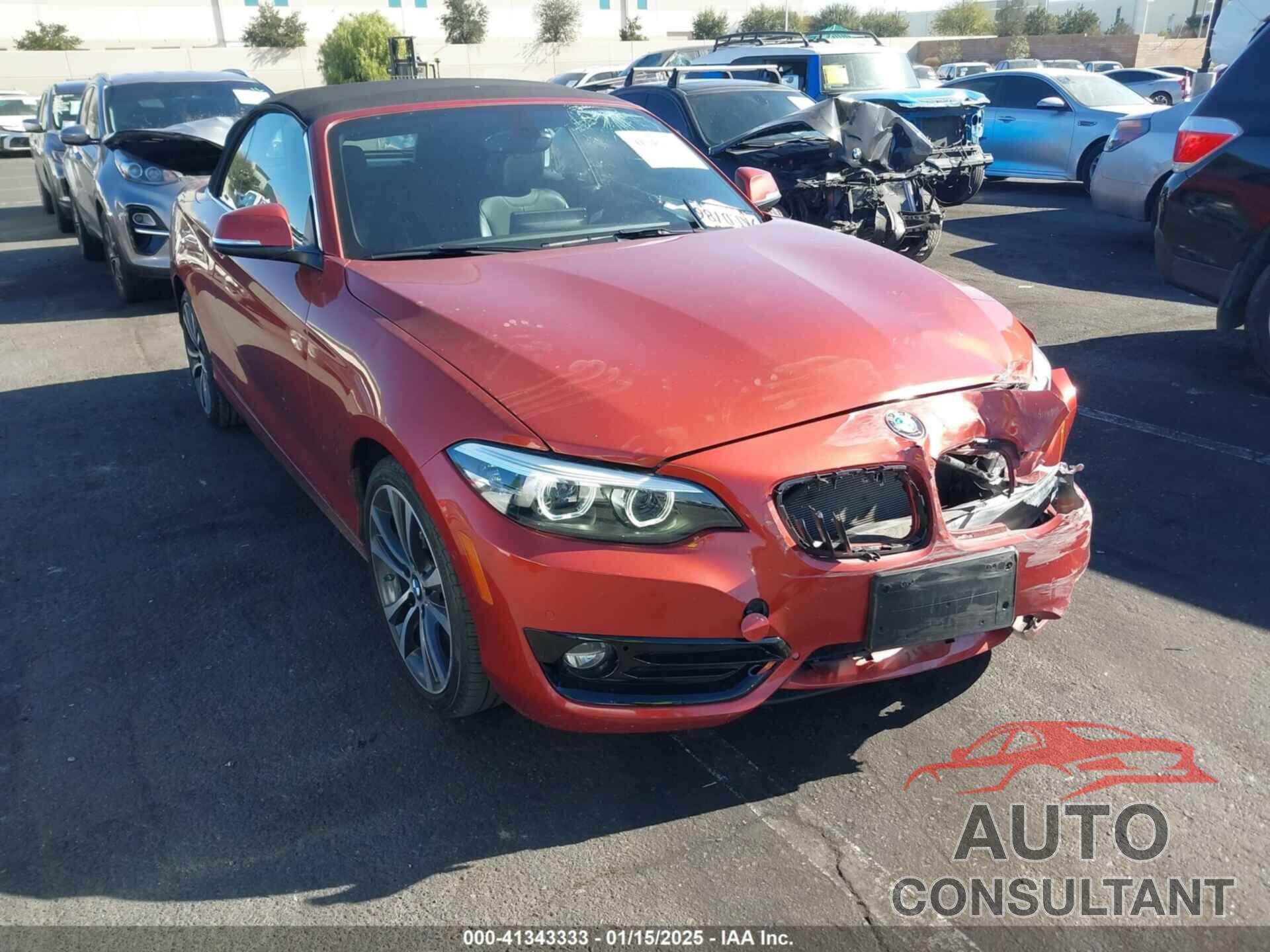 BMW 230I 2018 - WBA2M7C55JVD51262