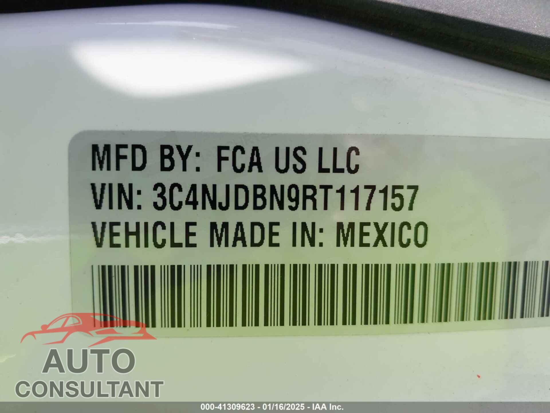 JEEP COMPASS 2024 - 3C4NJDBN9RT117157