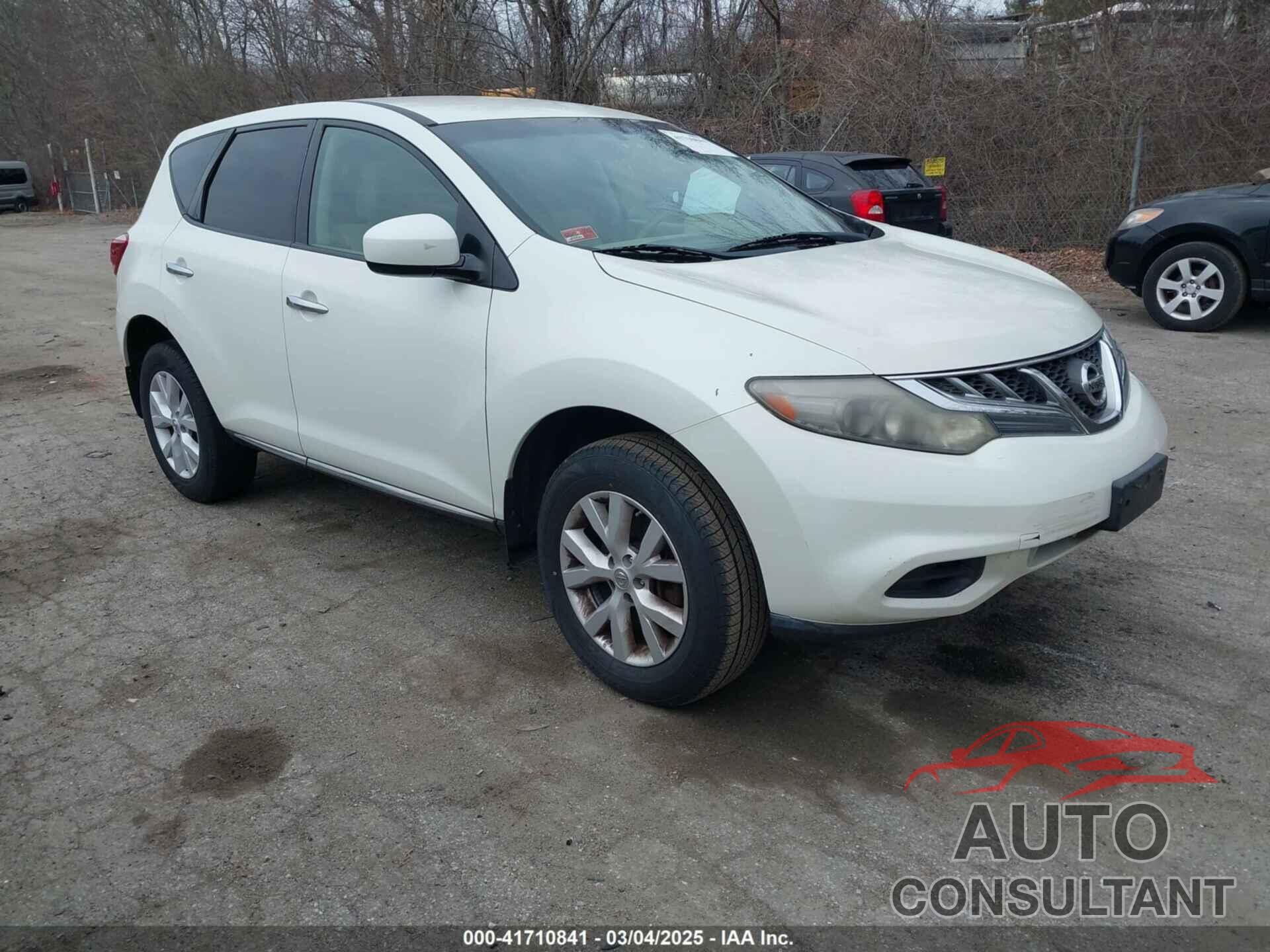 NISSAN MURANO 2011 - JN8AZ1MW3BW160814