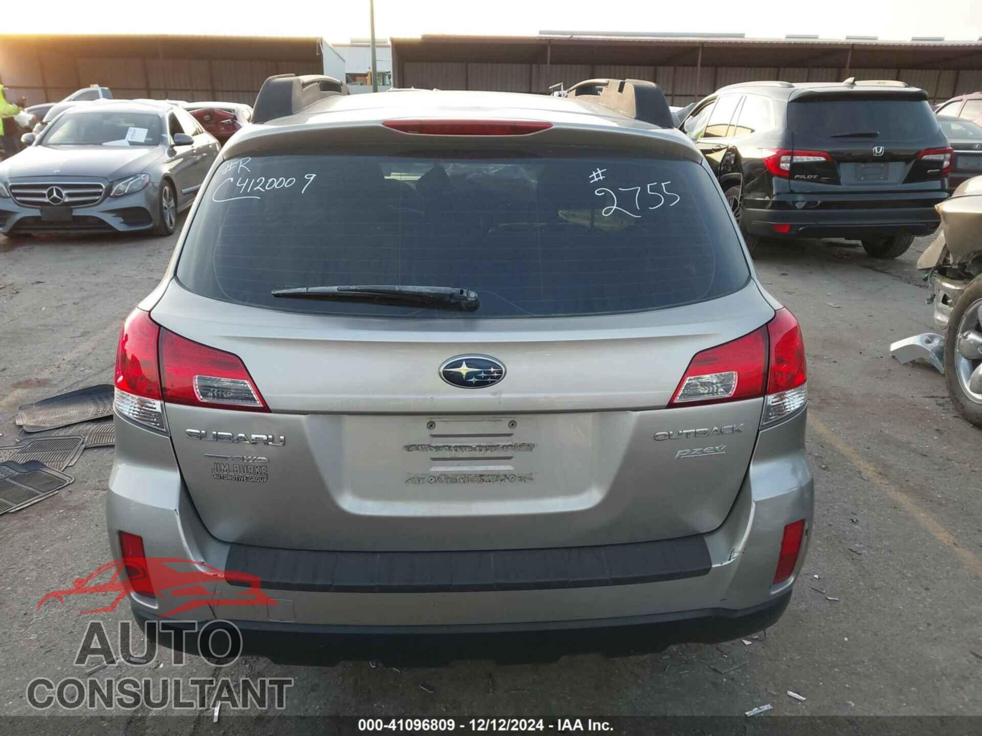 SUBARU OUTBACK 2014 - 4S4BRBAC4E3222755