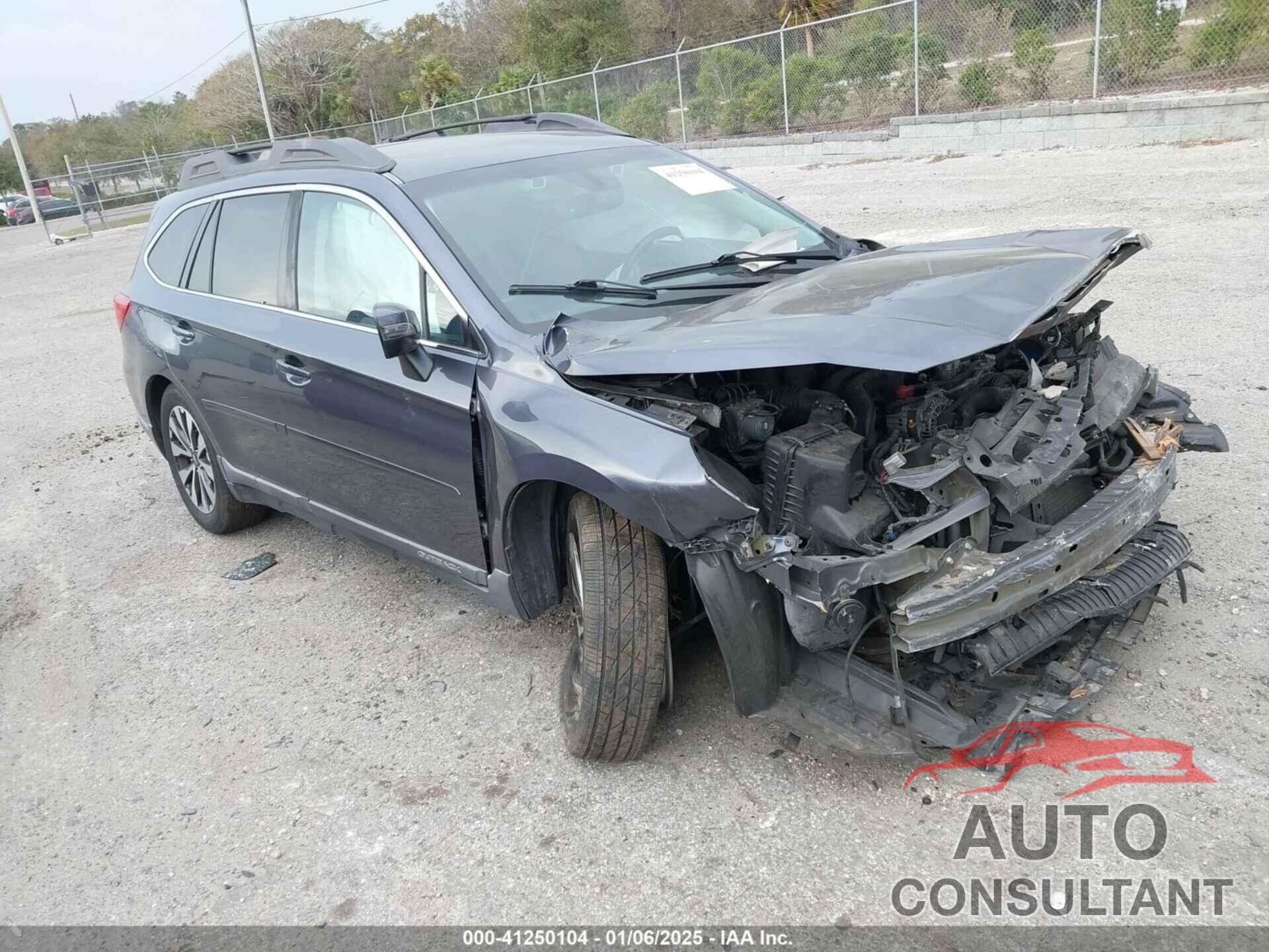 SUBARU OUTBACK 2017 - 4S4BSANC9H3265355