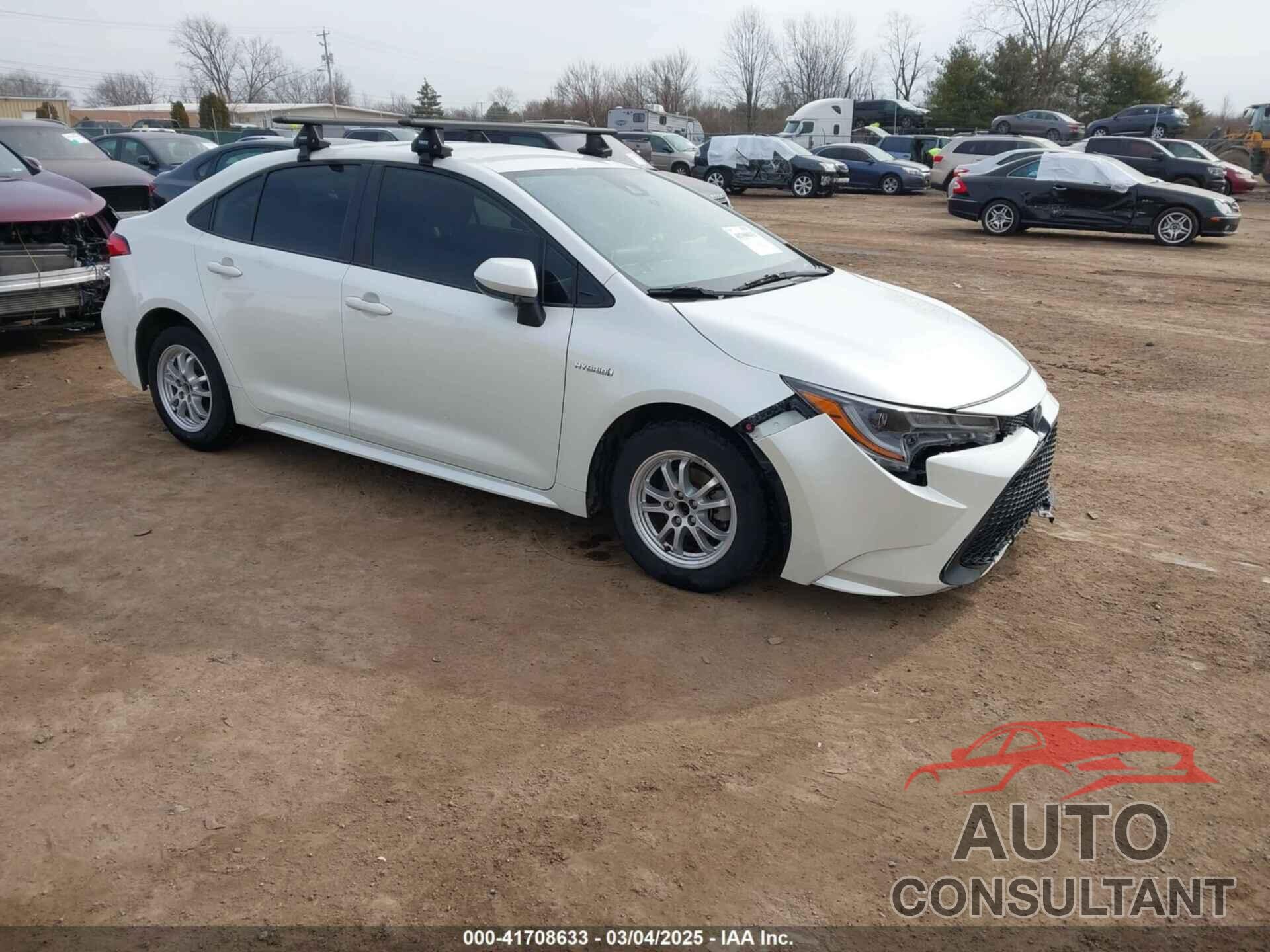 TOYOTA COROLLA 2020 - JTDEBRBE6LJ012827