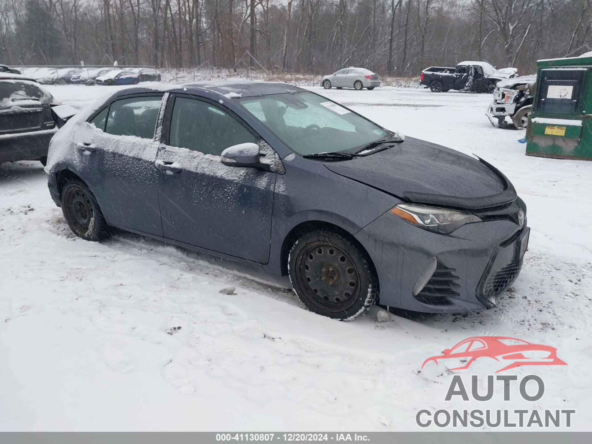 TOYOTA COROLLA 2017 - 2T1BURHE9HC812576