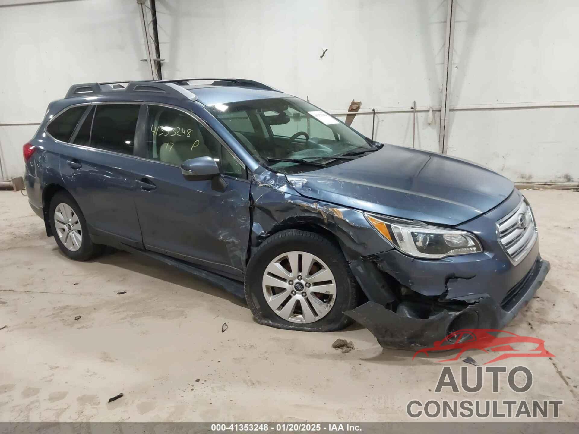SUBARU OUTBACK 2017 - 4S4BSAFC8H3424963