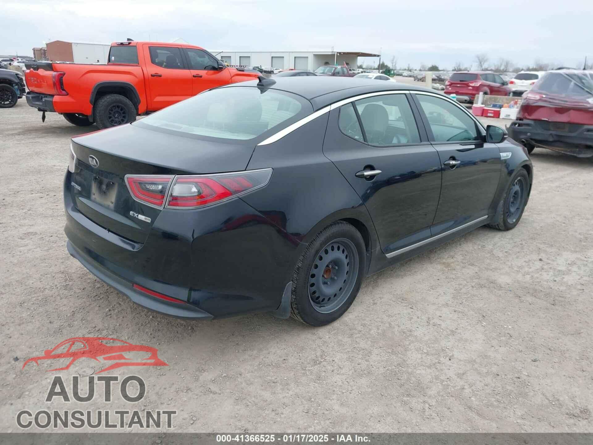 KIA OPTIMA HYBRID 2014 - KNAGN4AD4E5074862